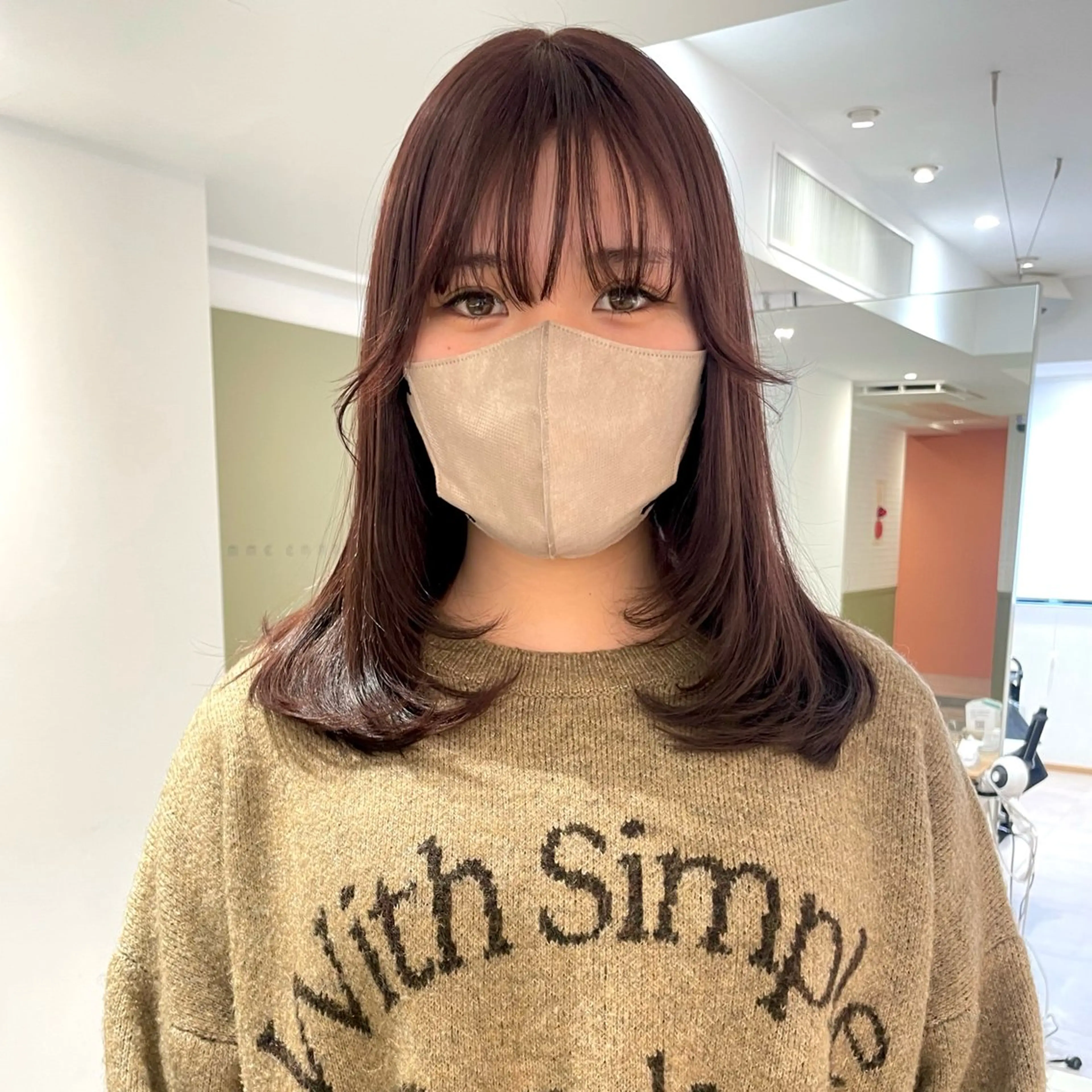 ミディアム レイヤーカット カット 🎯🦖ʜᴀɴᴀ 似合わせショート🌷のヘアスタイル