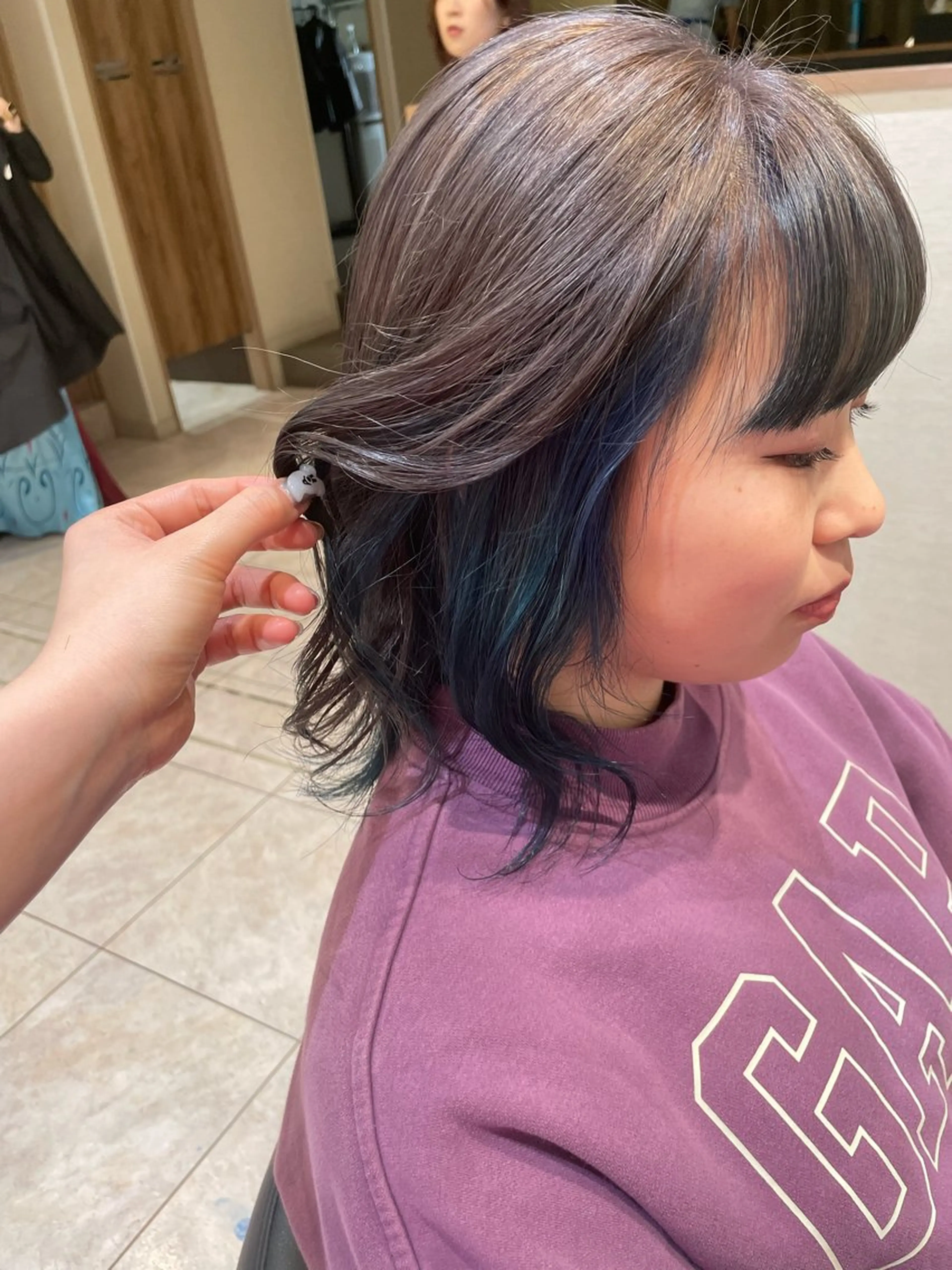 ミディアム カラー レイヤー/ハイトーン 🫧‪Erikaのヘアスタイル