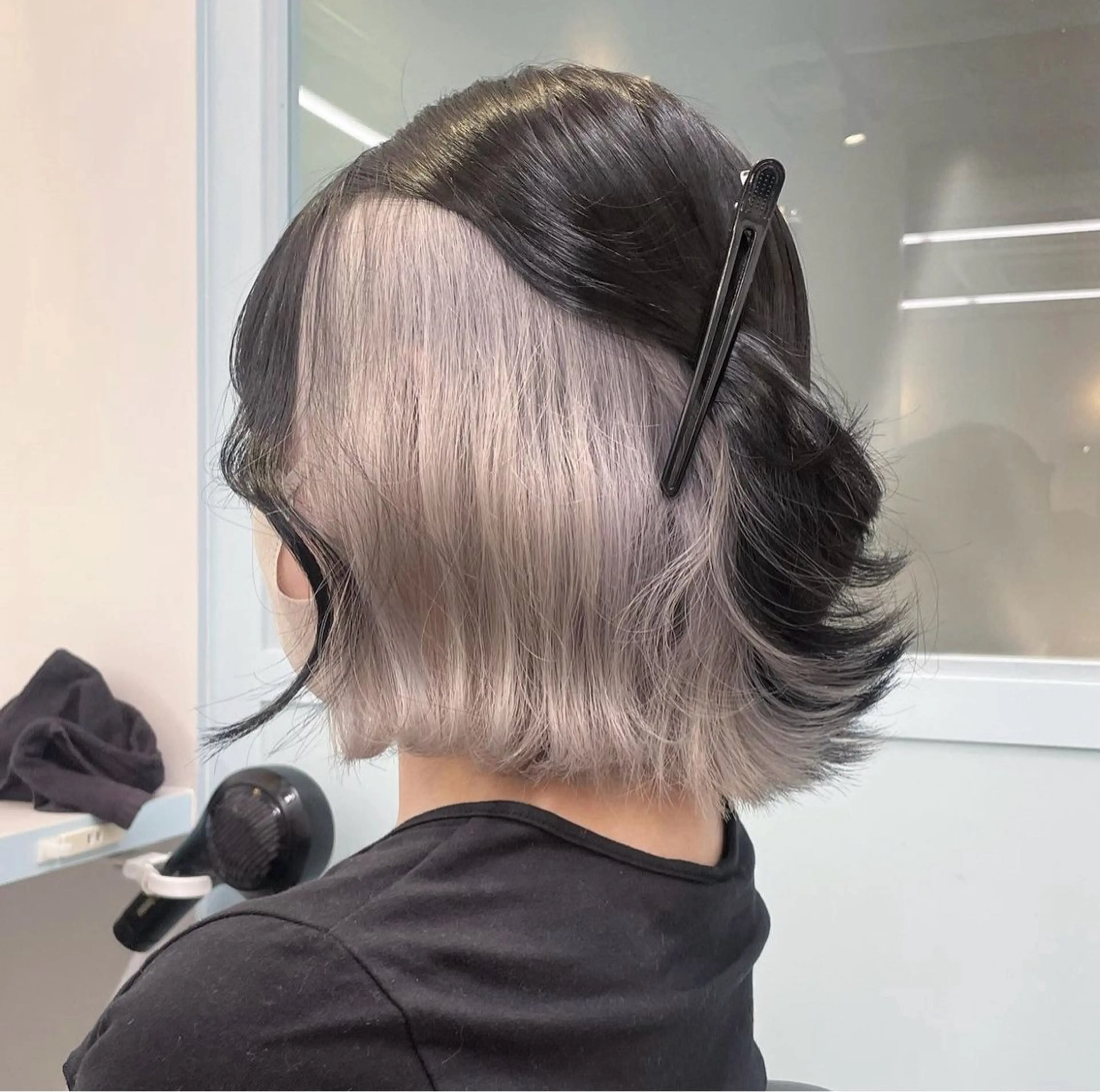 ミディアム カラー 【美髪矯正/絹髪】 🎀hinano🎀のヘアスタイル