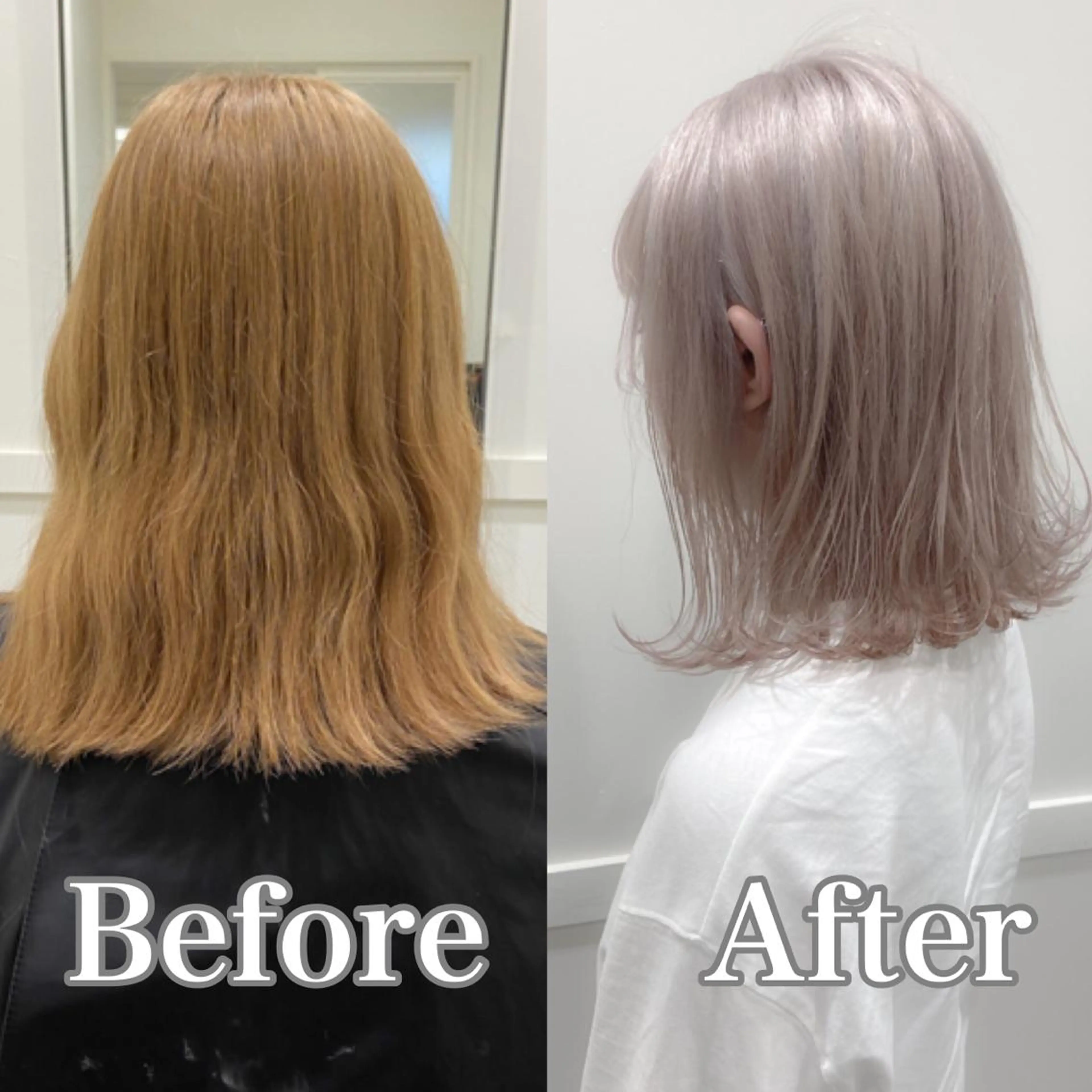 ミディアム 外国人風カラー ハイライト レイヤーカット ヘアカラー トリートメント 🤎カラー比率90% 🤍TAKAYAのヘアスタイル