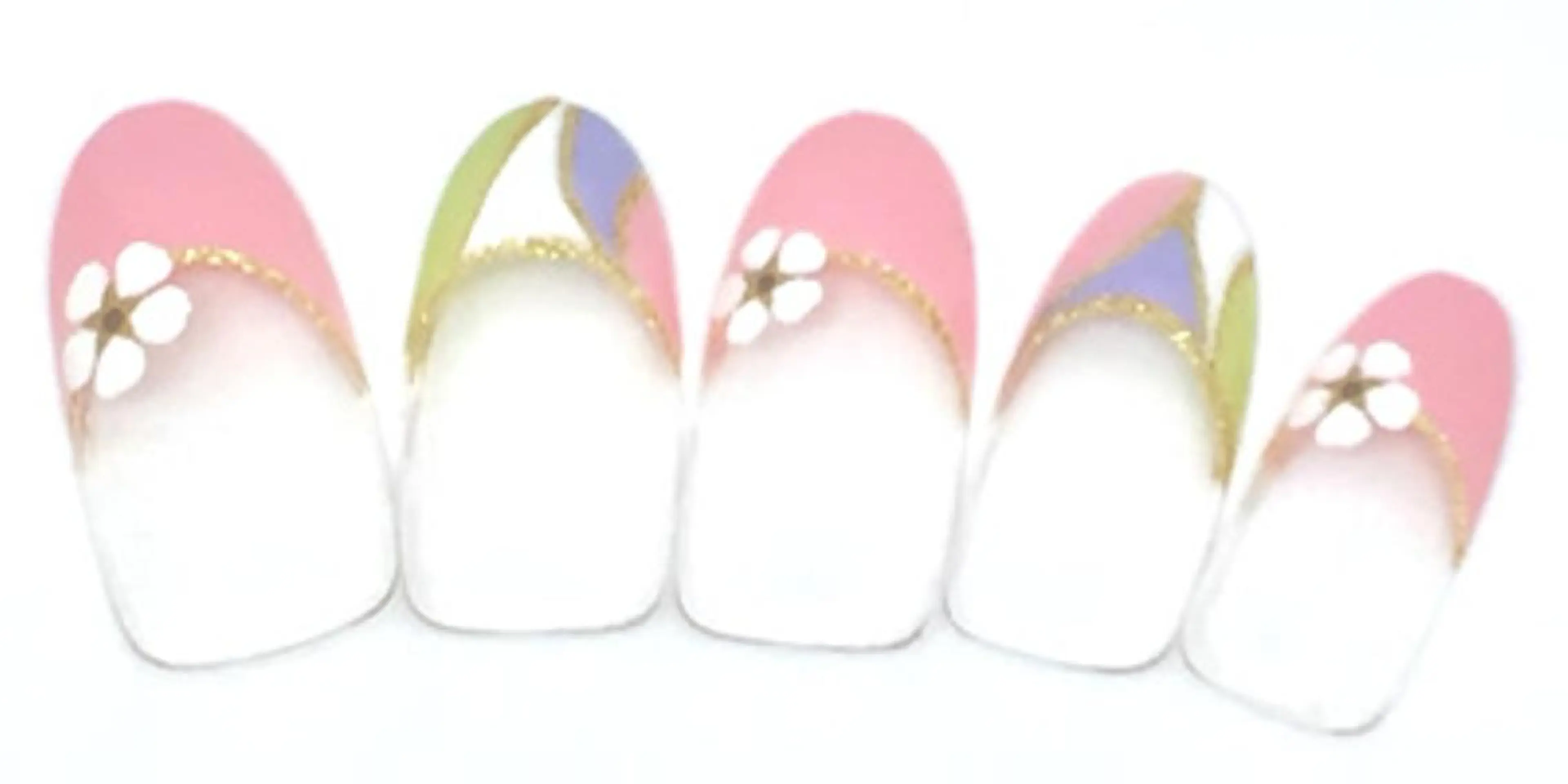 ネイル アップネイル 鶴田のネイルデザイン