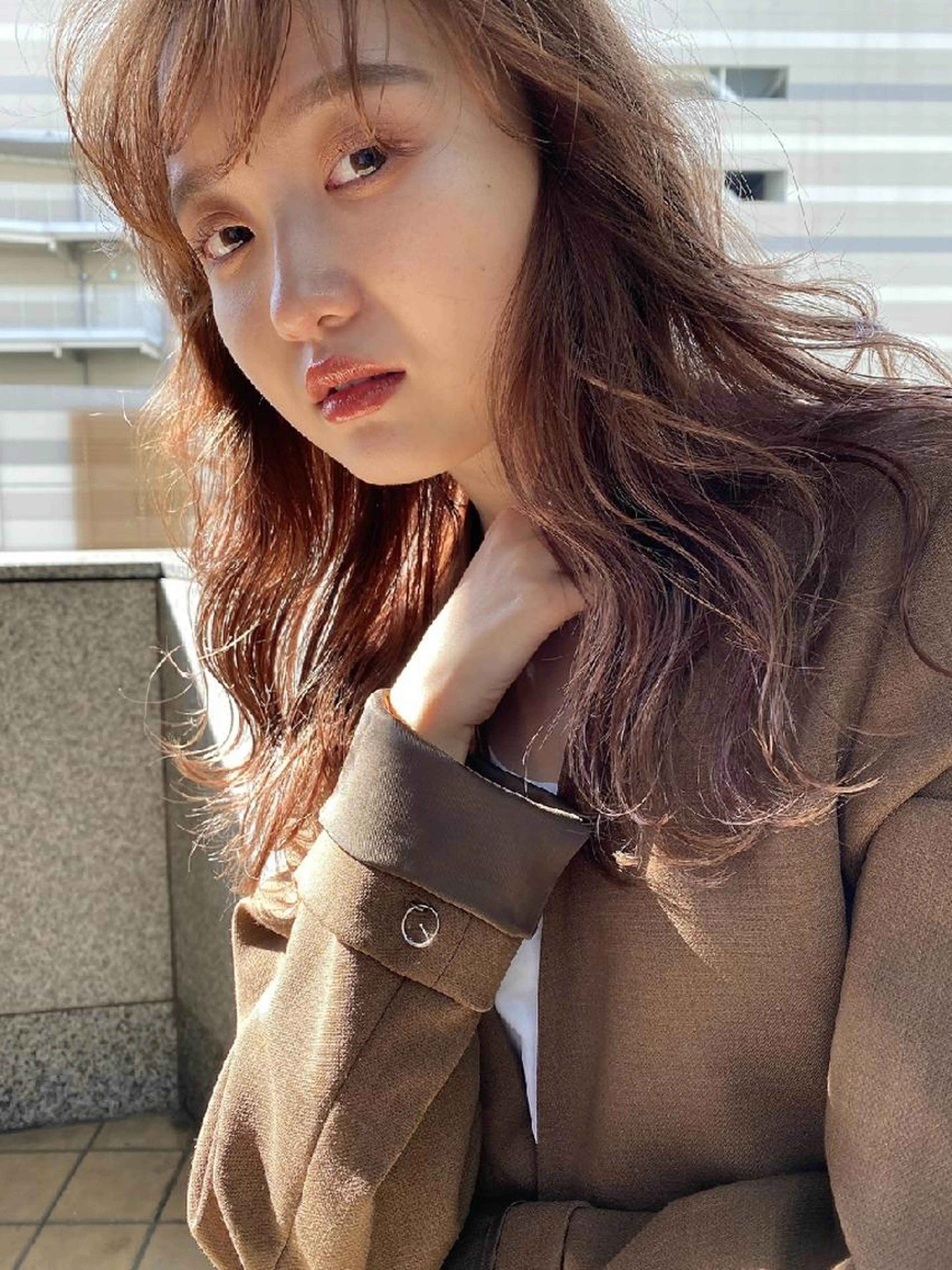 似合わせカット+透明感カラー+ヘッドスパ30分の写真