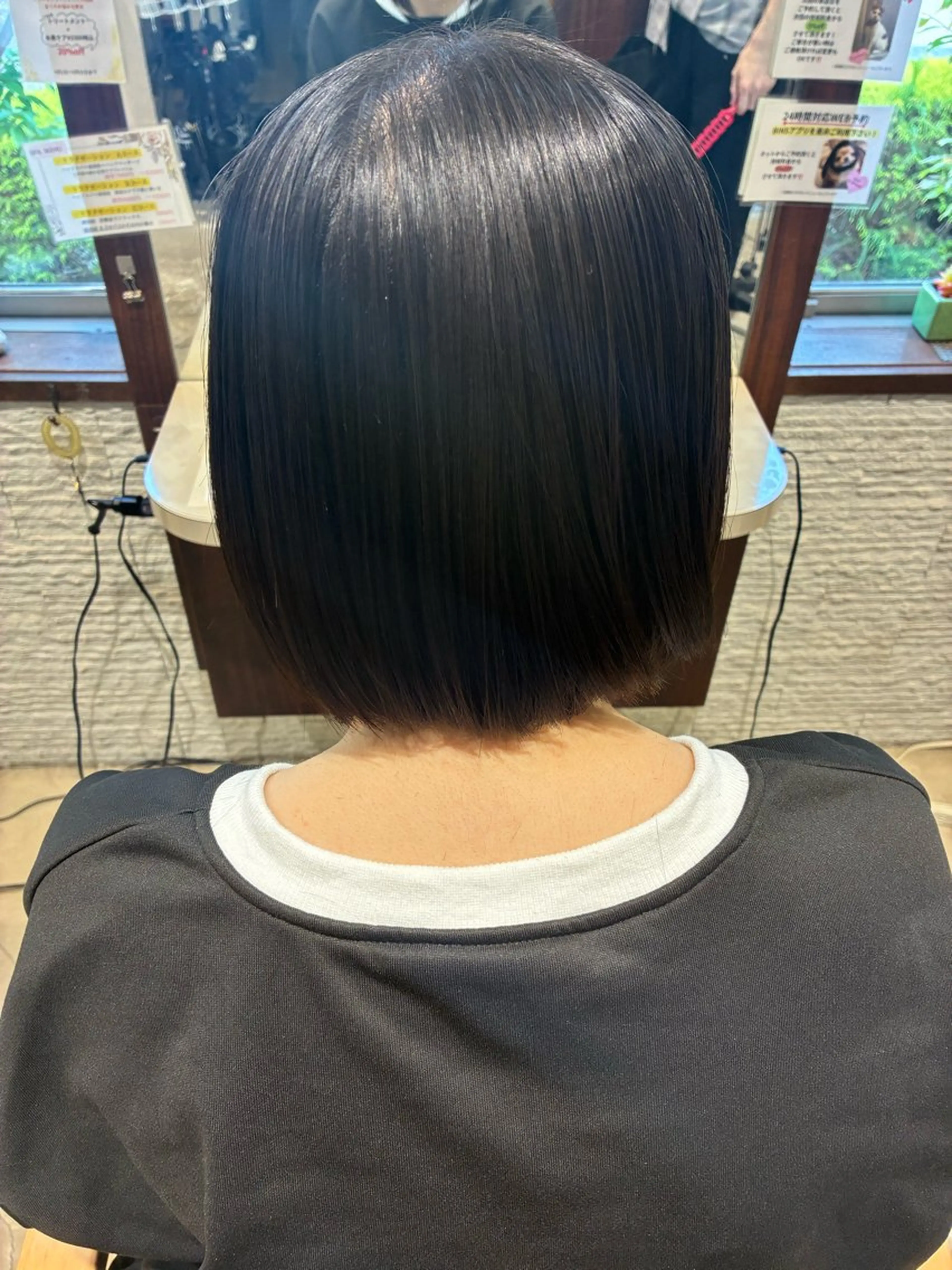 ミディアム パーマ ミディアムパーマ ストレートパーマ 今井 出海のヘアスタイル