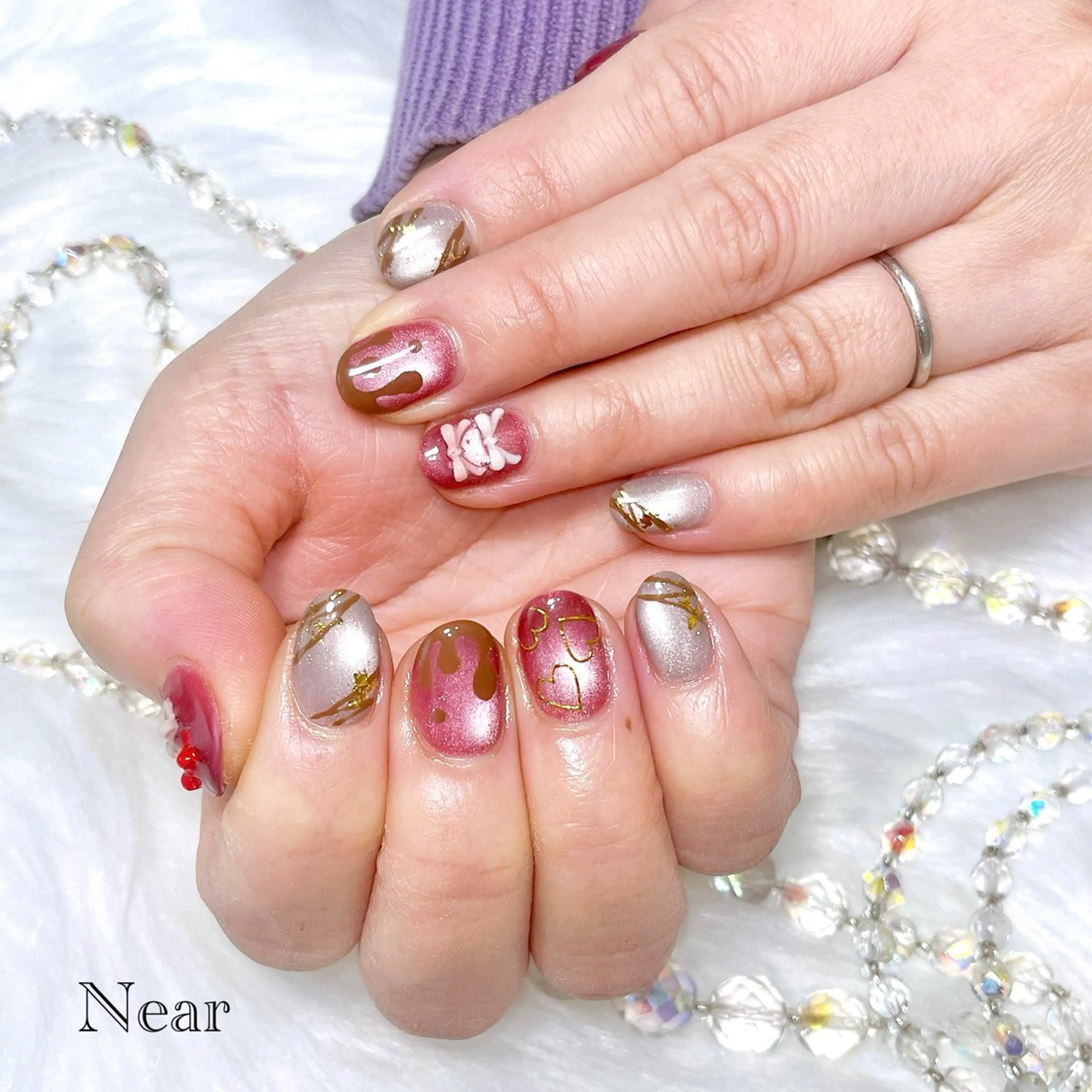 ネイル ハンドネイル Nailsalon Nearのネイルデザイン