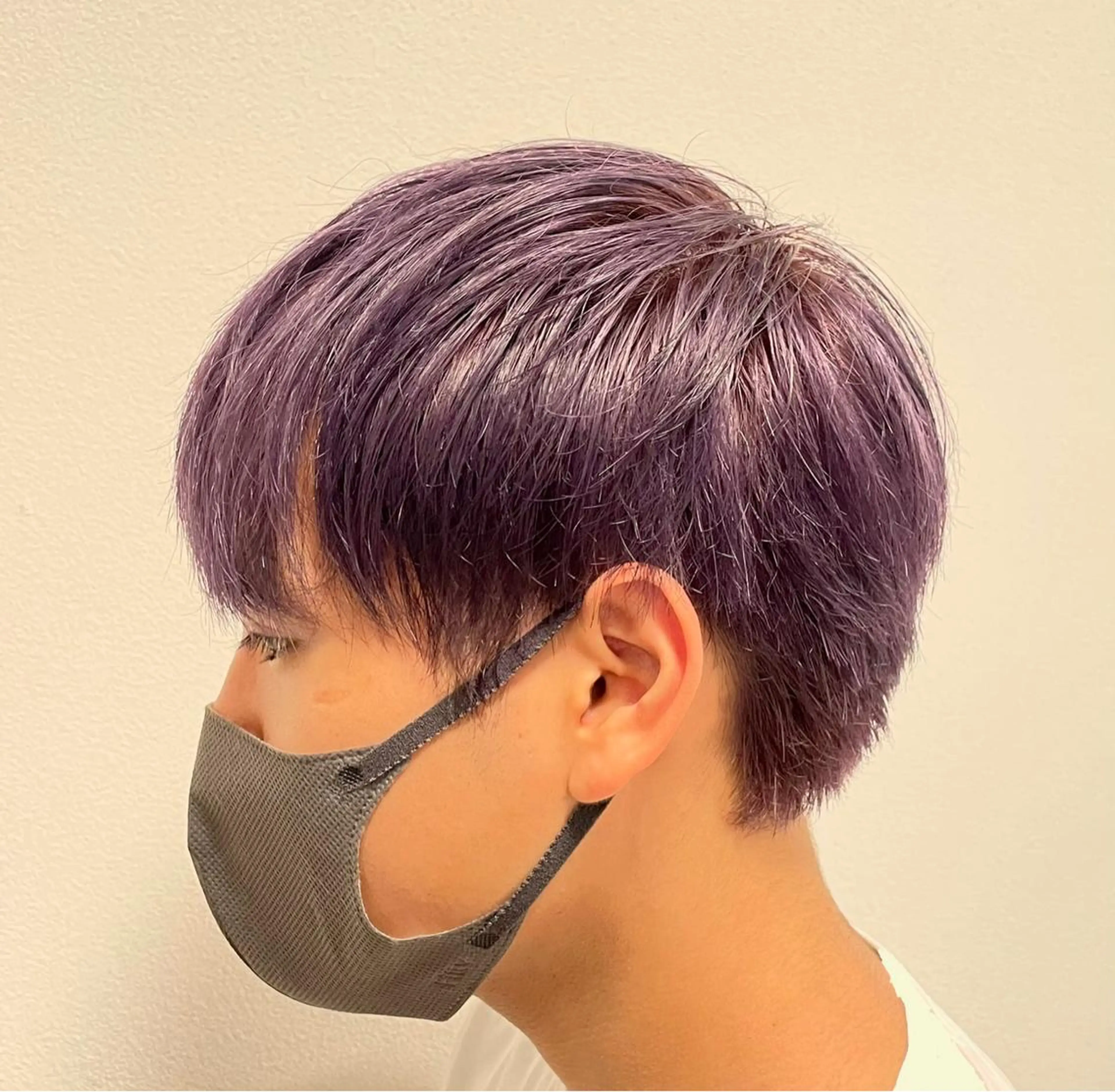 ショート カラー メンズ メンズブリーチ ブリーチ ヘアカラー トリートメント the BRIDGE 大橋伊織のヘアスタイル