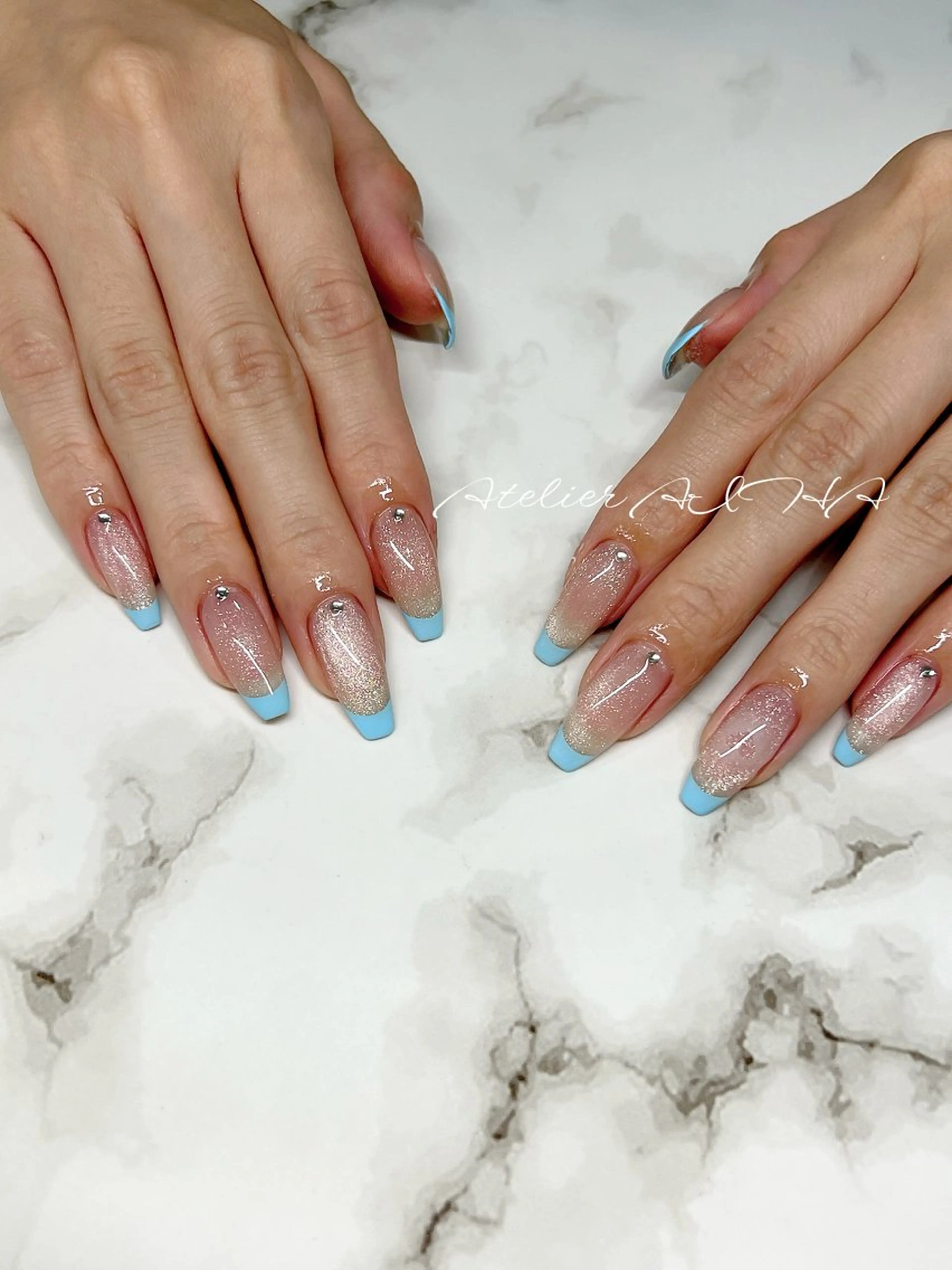 ロング アトリエAIHA★ フィルイン推奨サロンのネイルデザイン