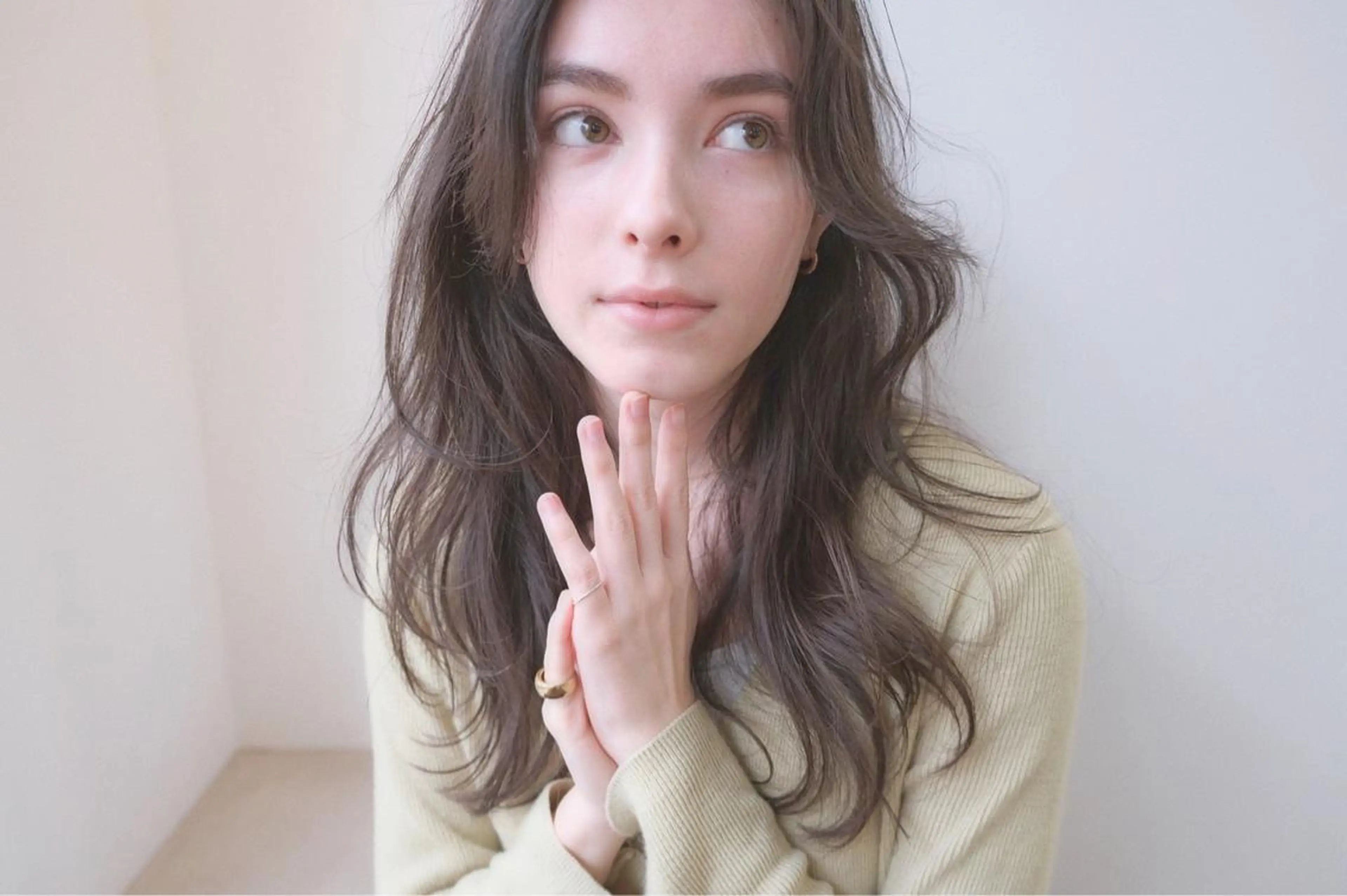 ロング カット ヘアカラー トリートメント IDEN AND TITY所属・似合わせ美容師 🌼 月菜 🌼のヘアスタイル