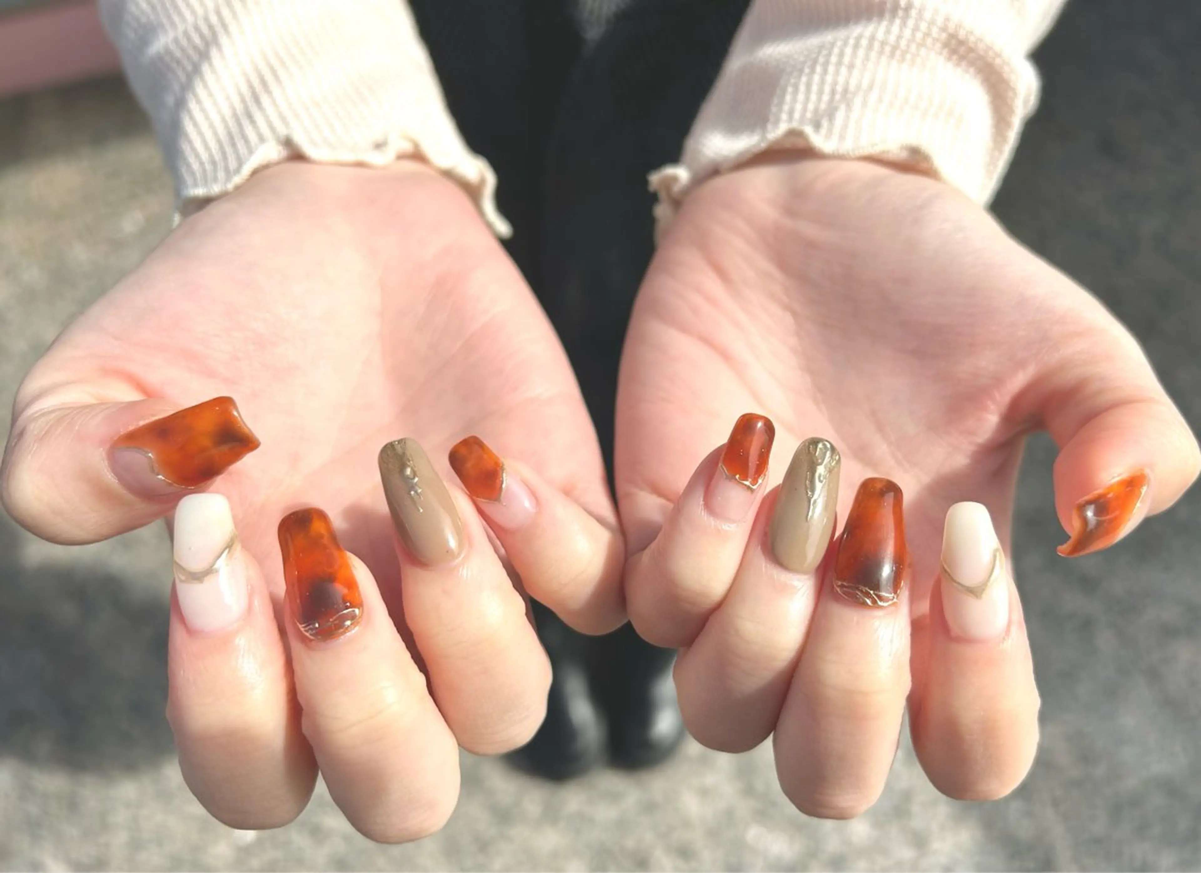 ネイル 前田 萌のネイルデザイン