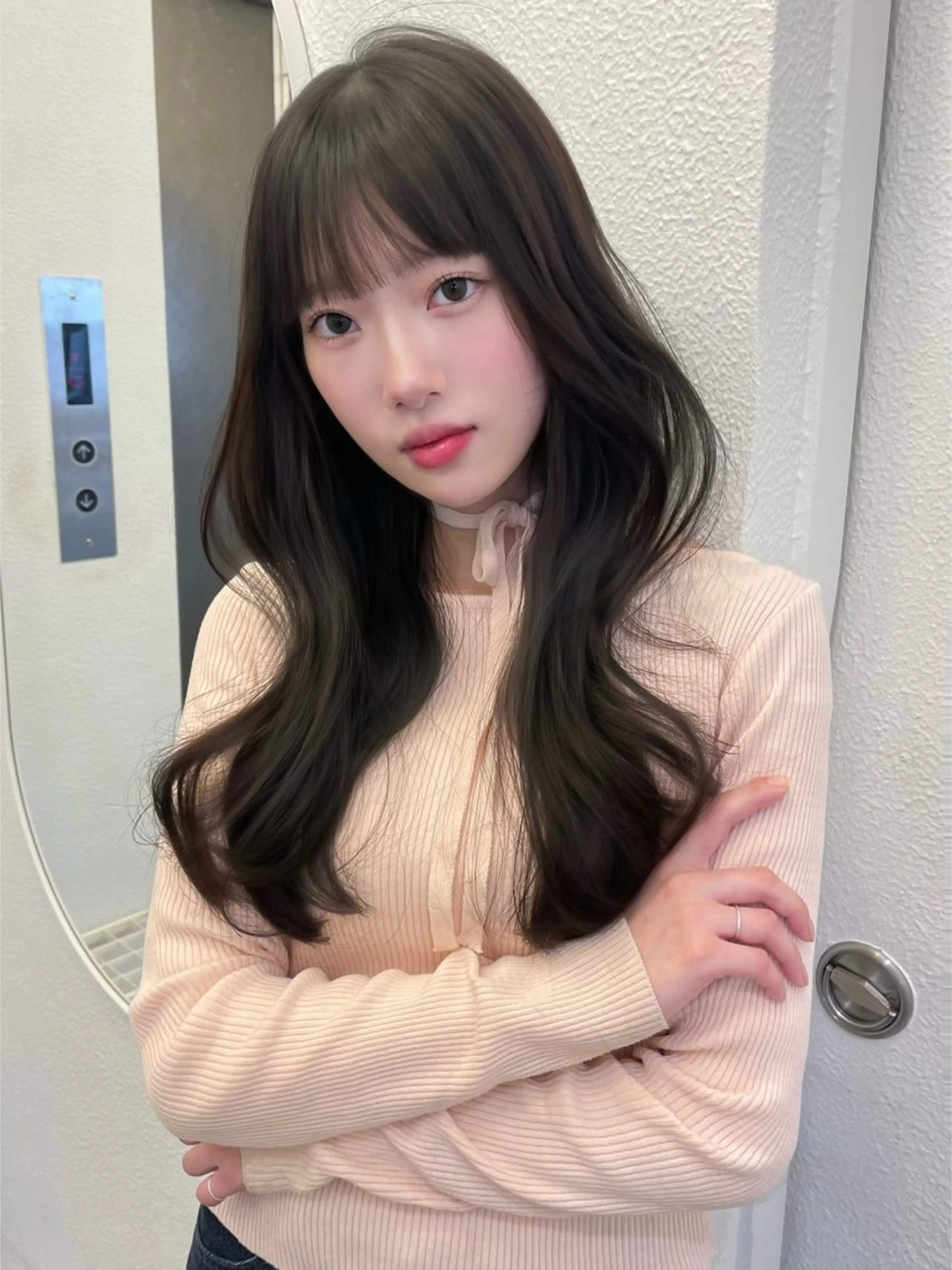 セミロング 髙杉 心のヘアスタイル