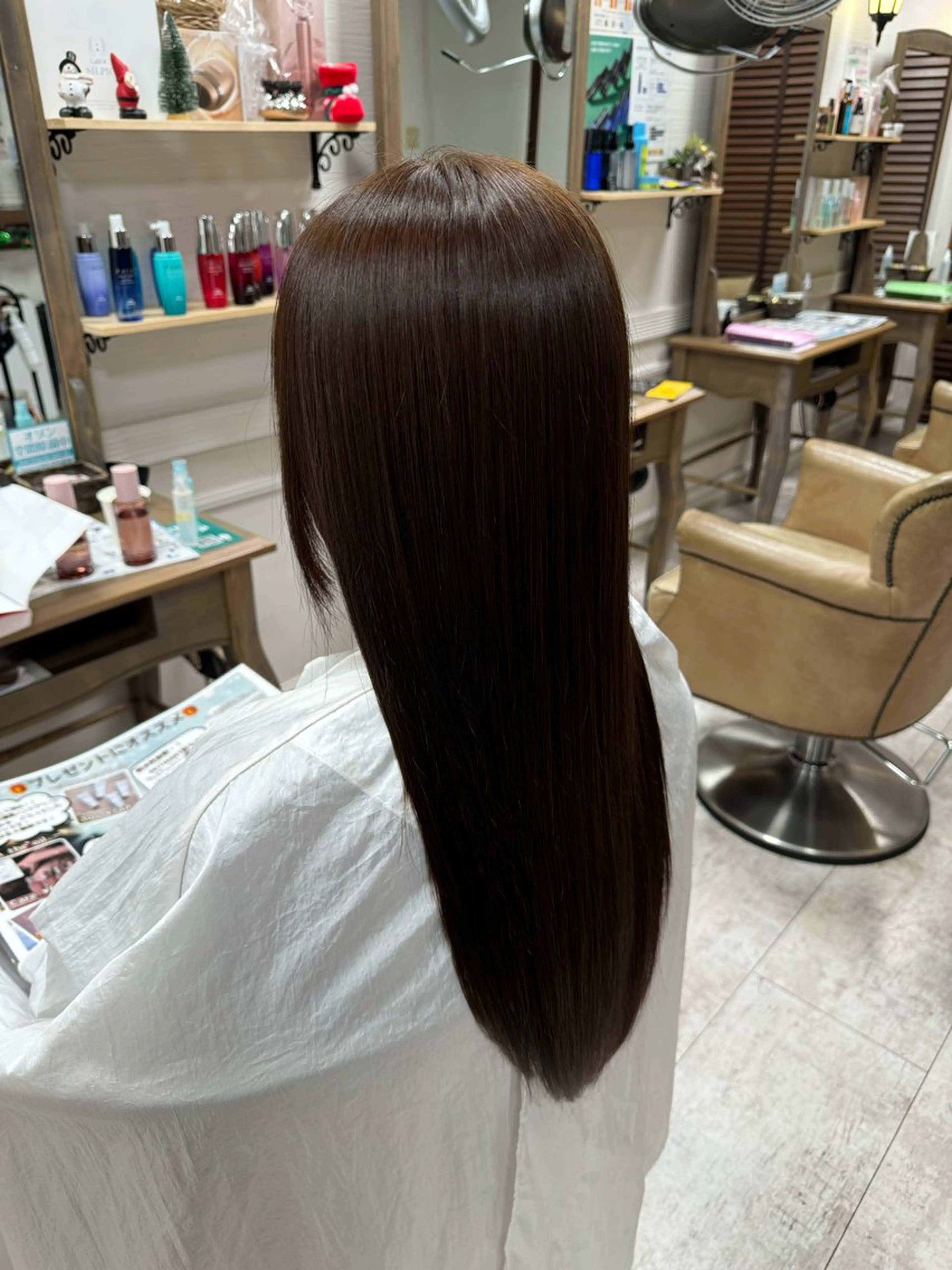 ロング カラー ヘアカラー 鶴田 琴美のヘアスタイル