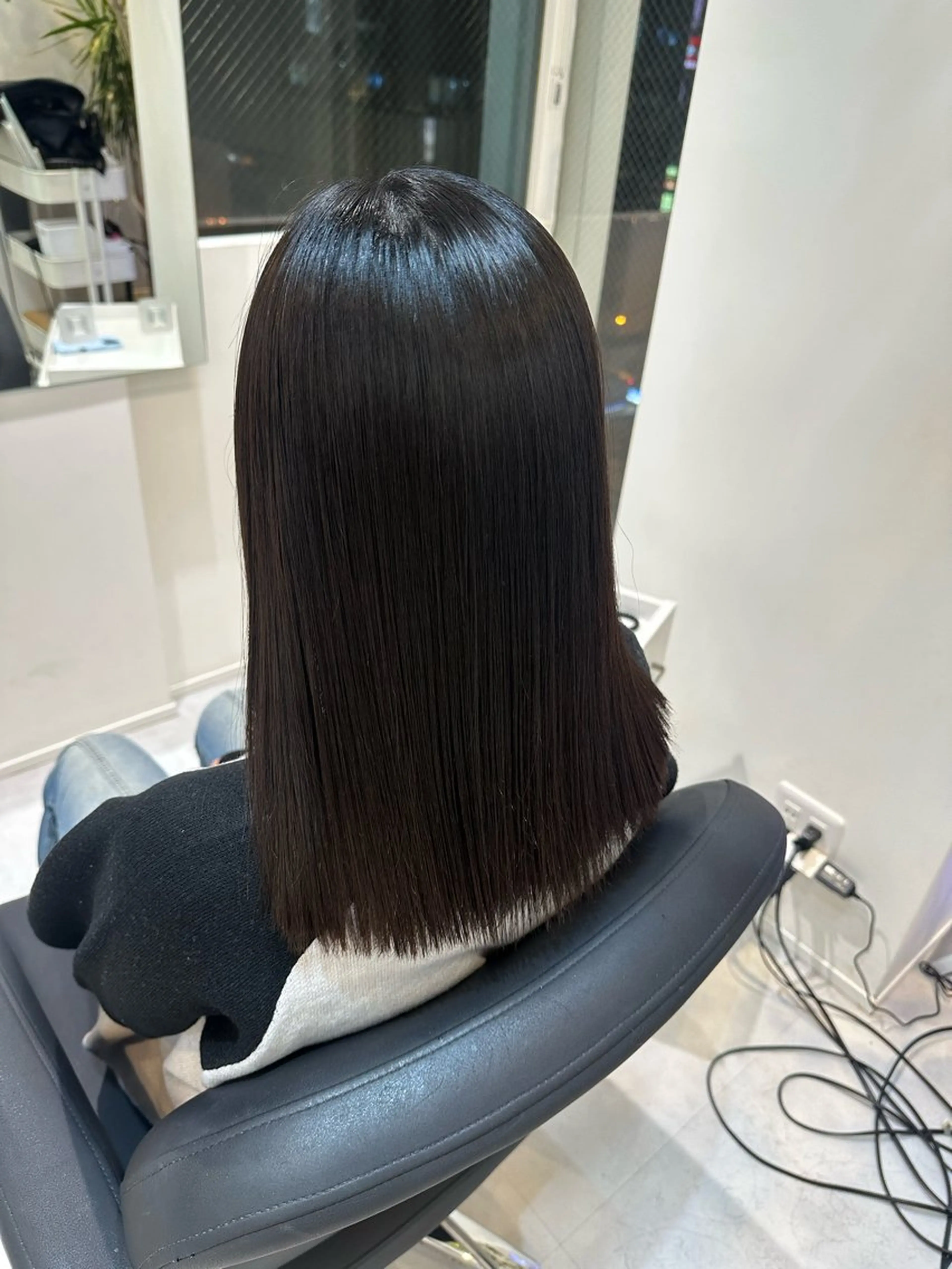 ミディアム Emuest心斎橋 SAKIのヘアスタイル