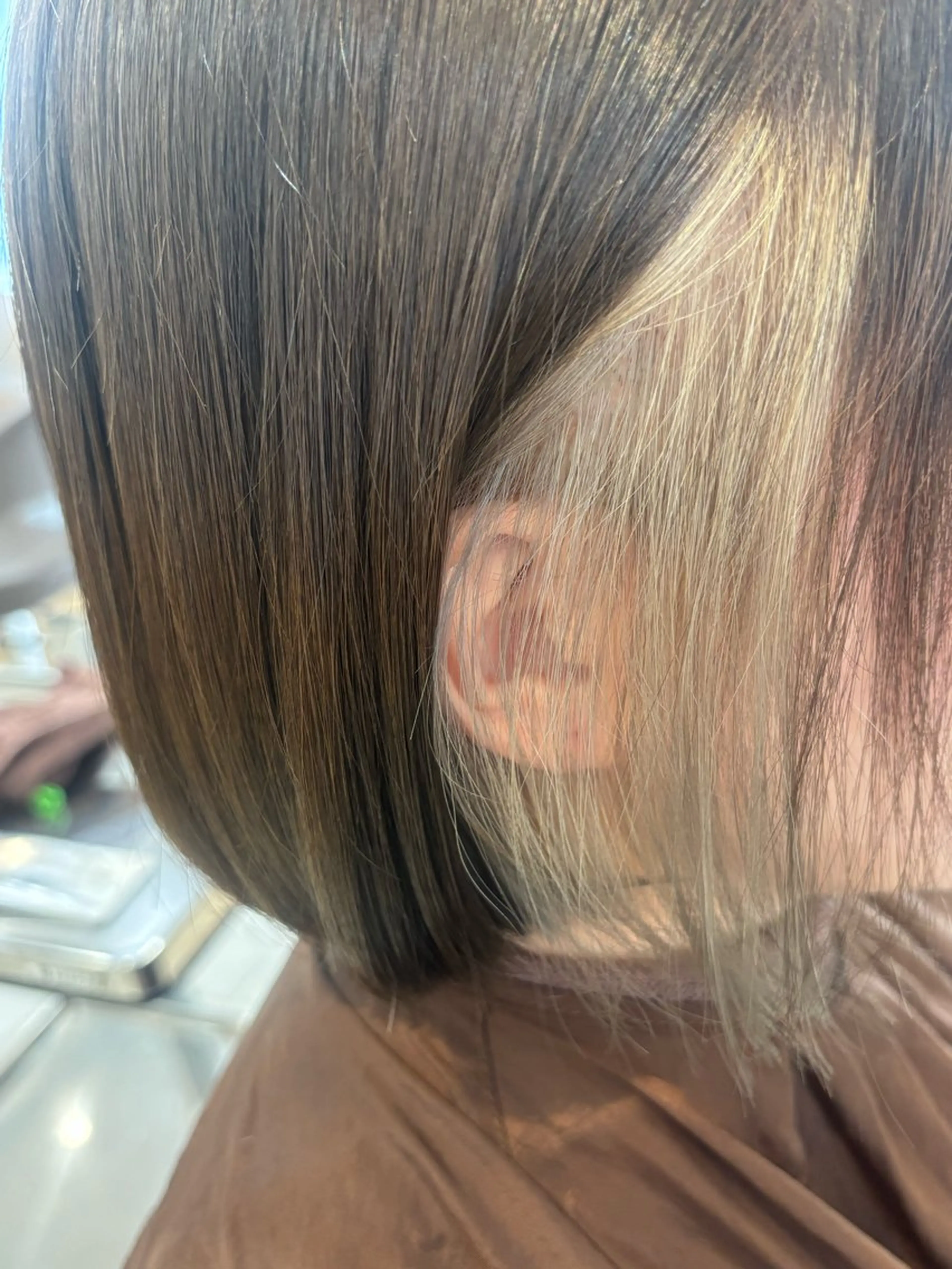 ショート ボブ ヘアカラー 淺井 さくらのヘアスタイル