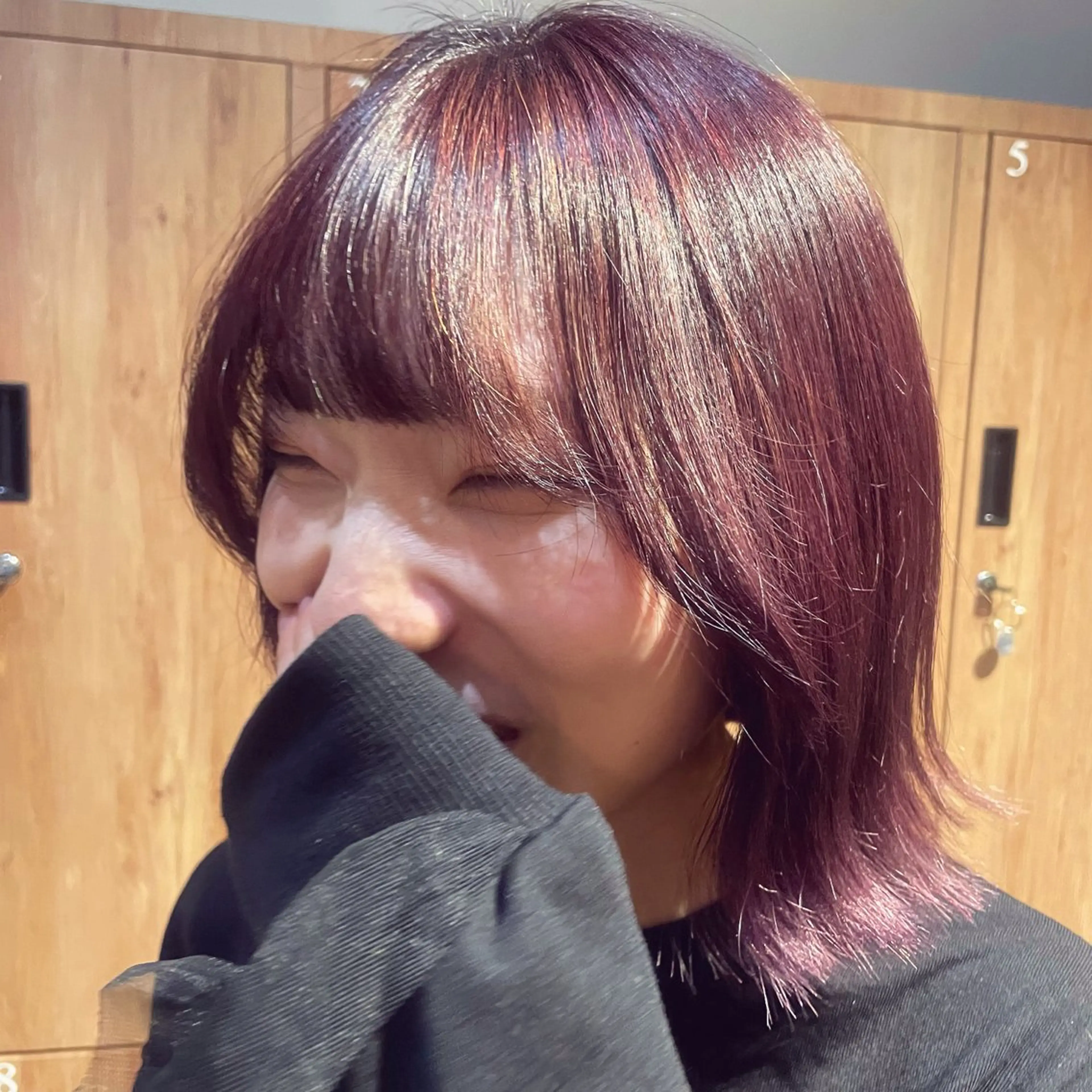 ミディアム ヘアカラー トリートメント 中村 友香🧸 ブリーチ/艶髪カラーのヘアスタイル