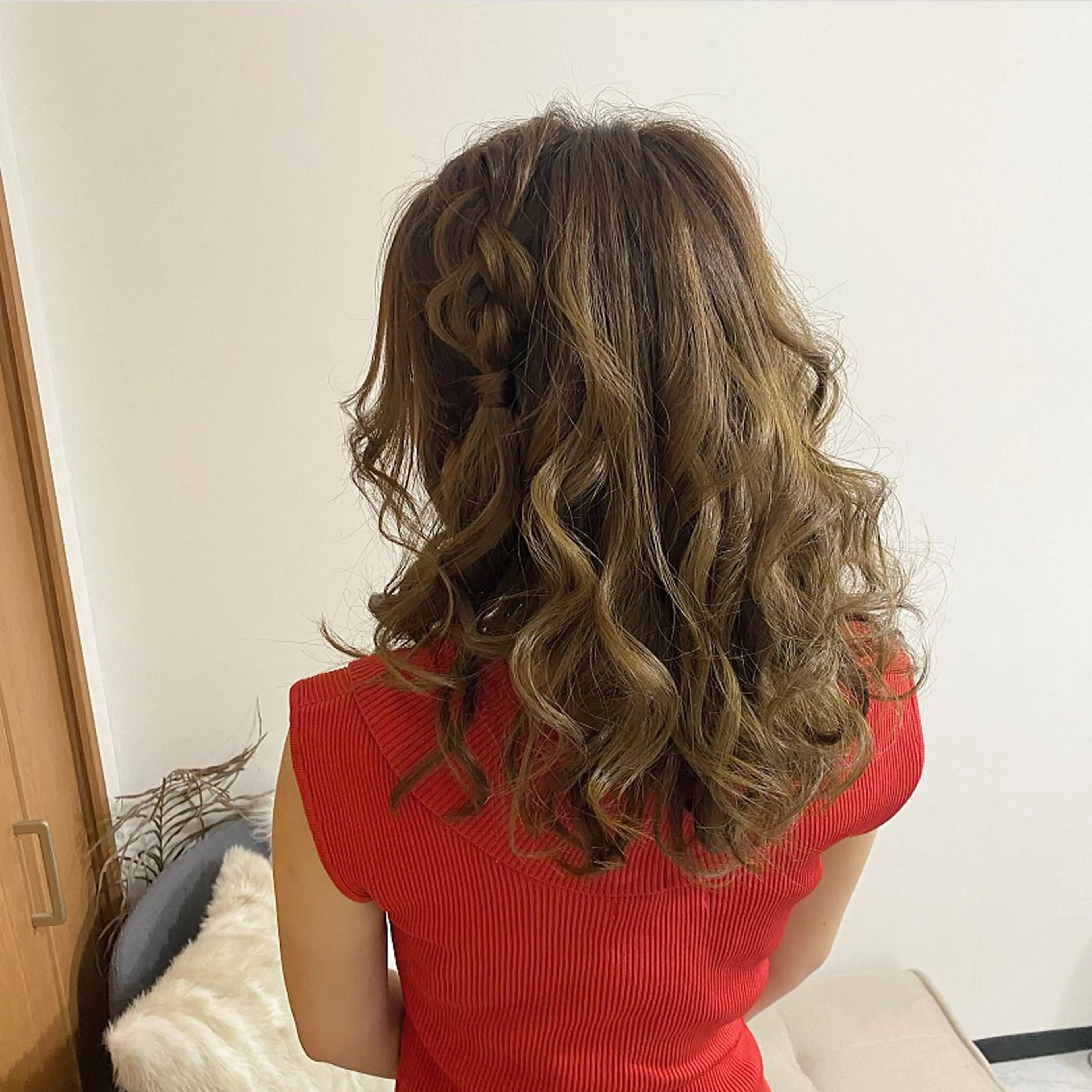 セミロング risa/恵比寿/ ヘアセットのヘアスタイル