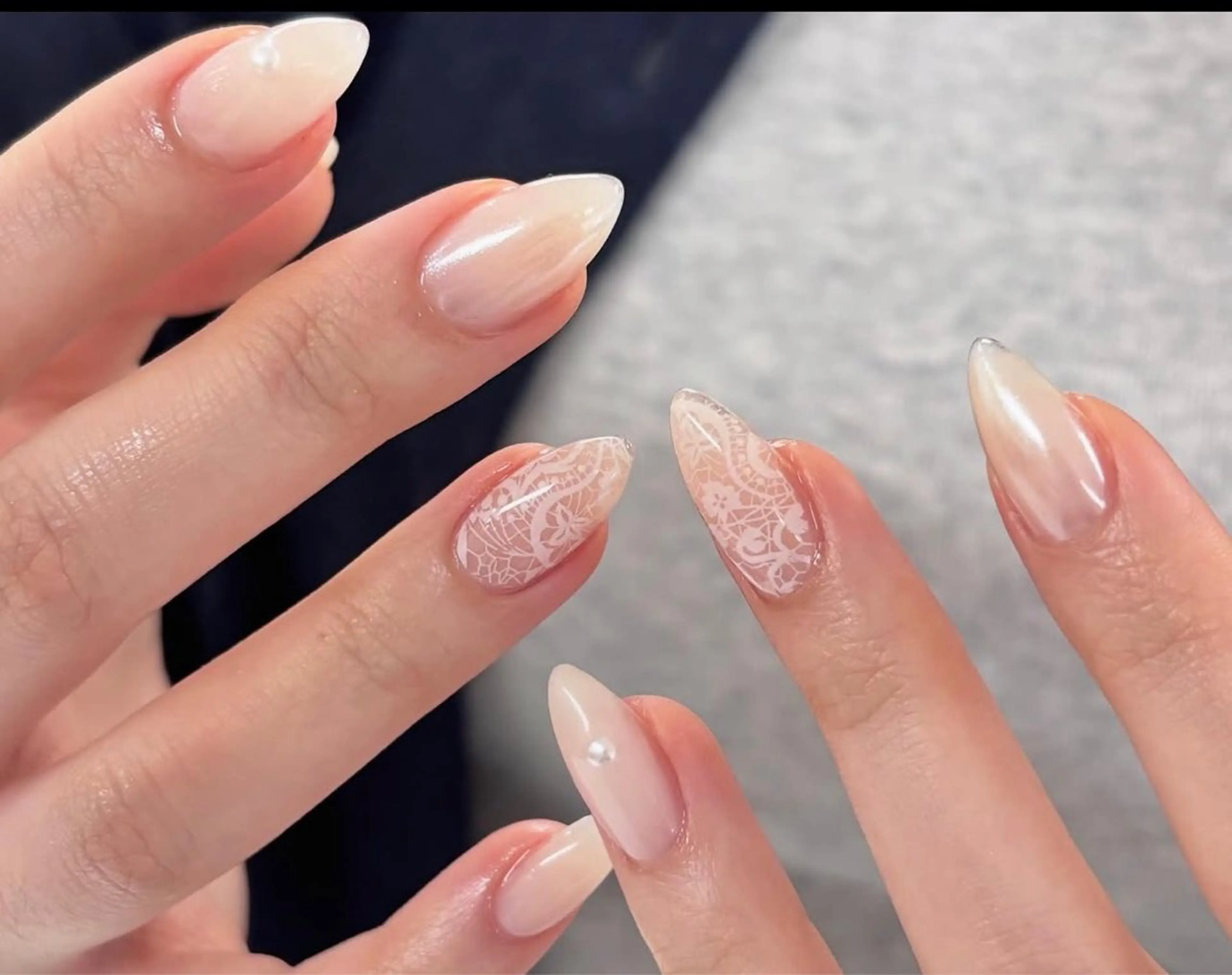 ネイル アートネイル ストーンネイル ネイルチップ ハンドネイル NiJi Nailsのネイルデザイン
