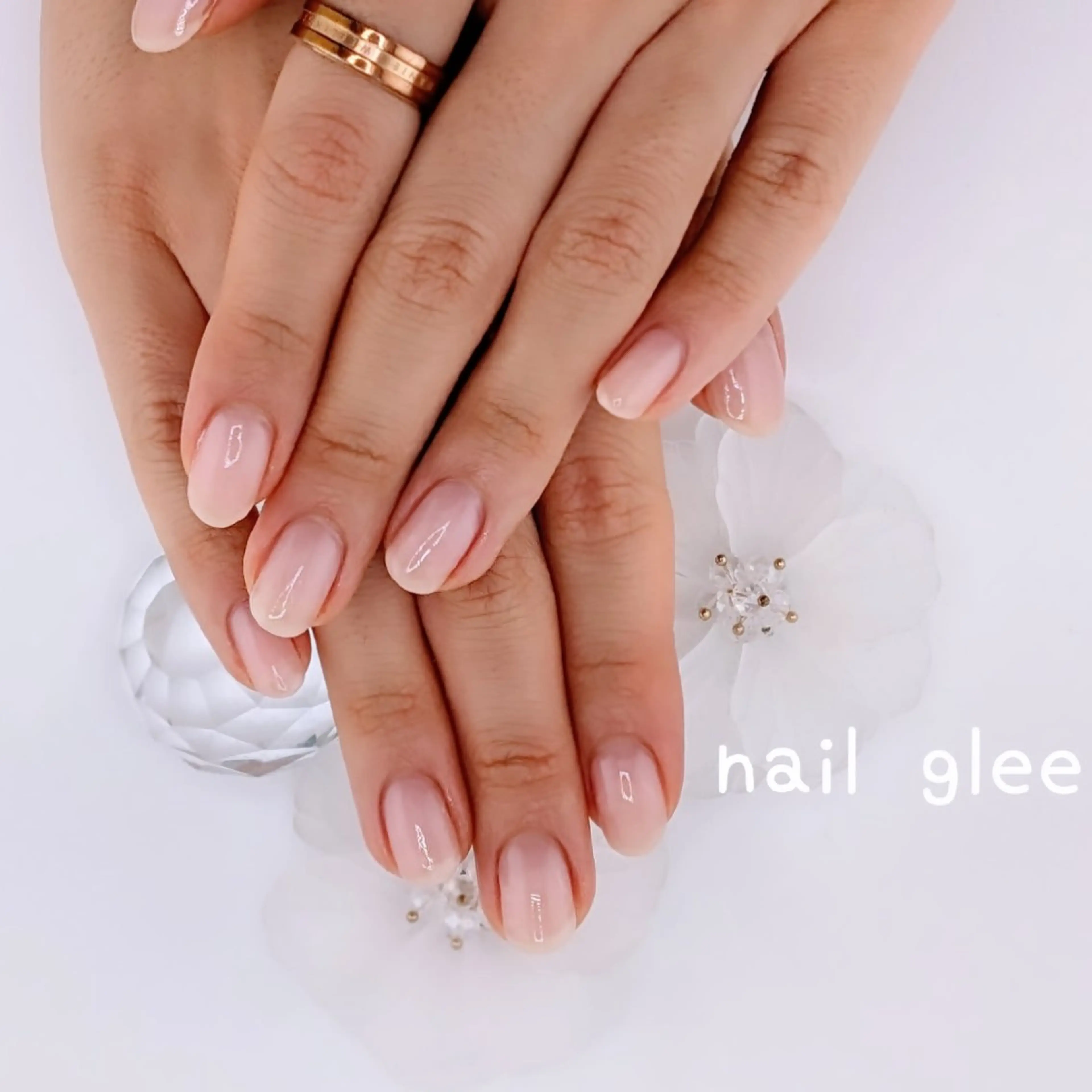 ネイル メンズネイル ワンカラーネイル ハンドネイル Azusa .nail gleeのネイルデザイン