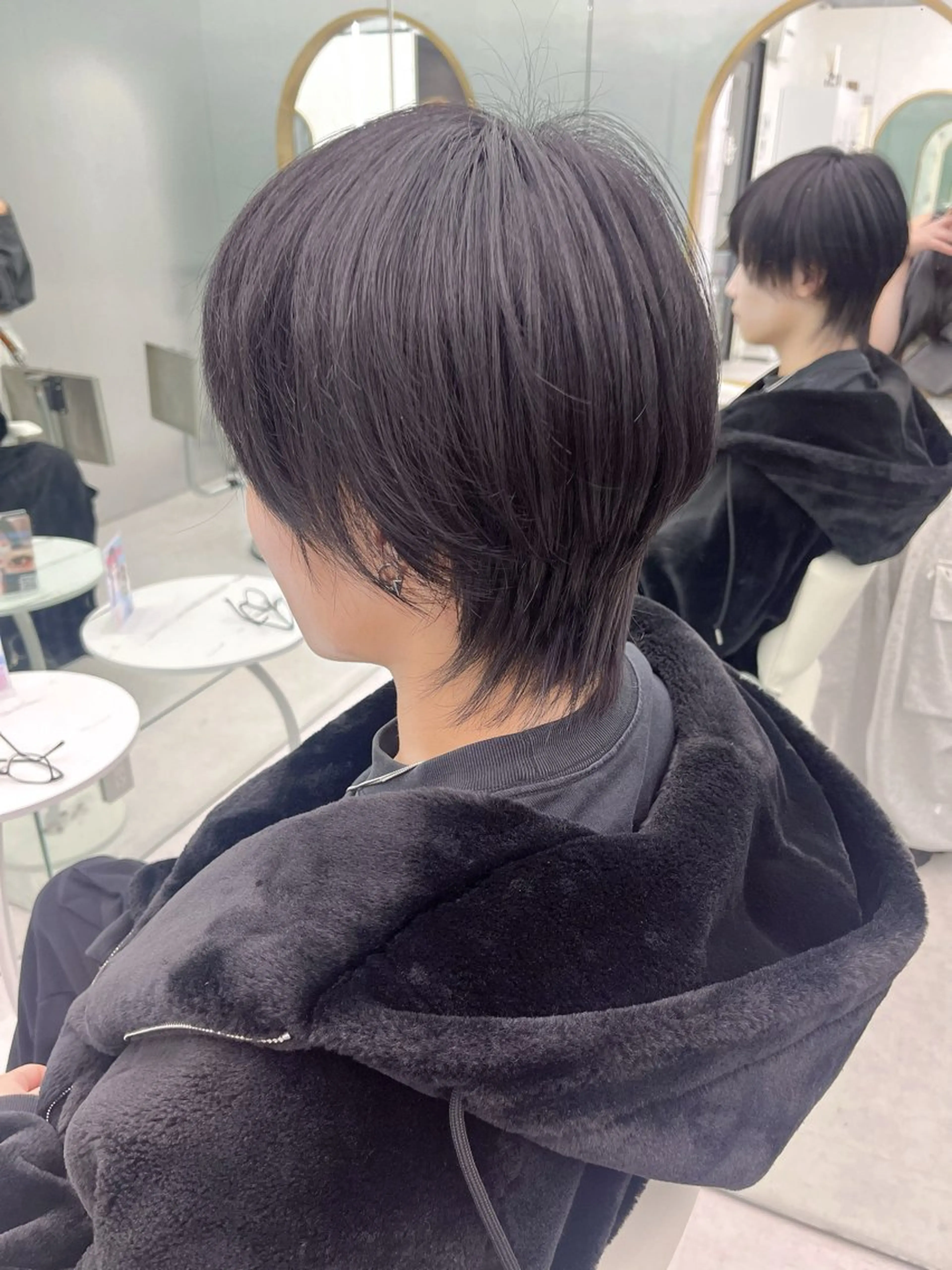 カラー メンズ カット ヘアカラー 大阪韓国メンズ特化 LUNAのヘアスタイル