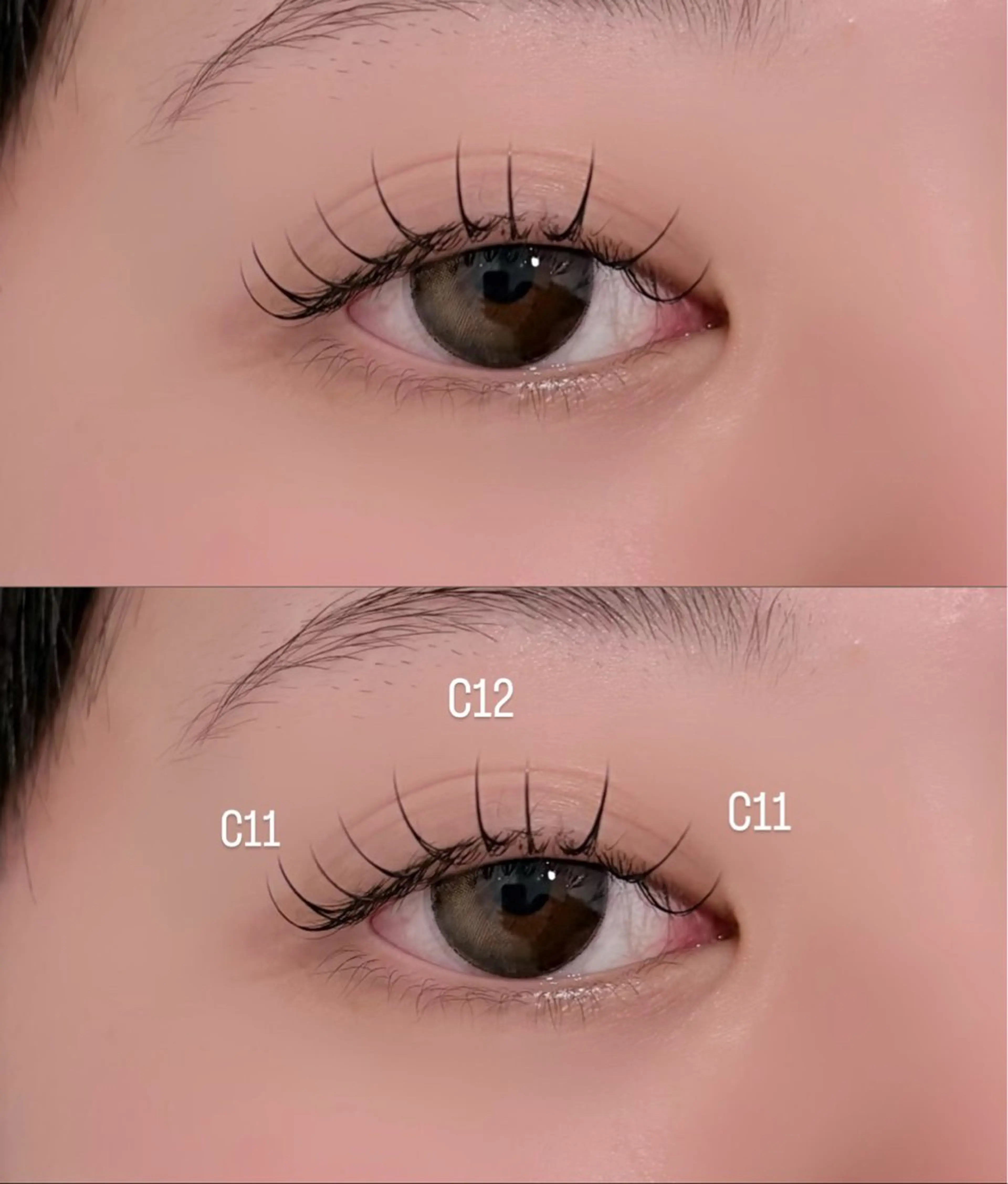 マツエク・マツパ meRK manamiのマツエク・マツパデザイン