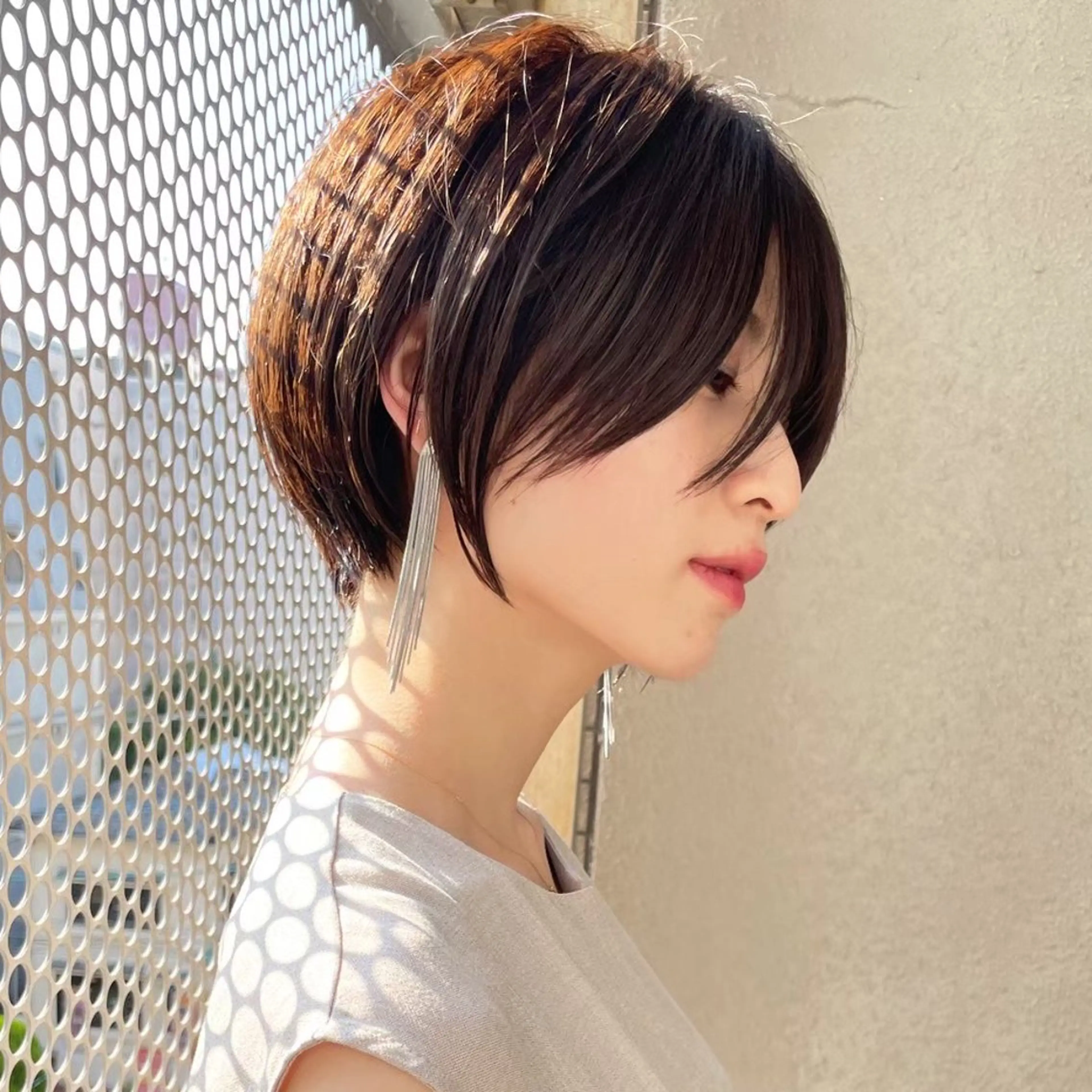 ショート カラー Aster 店長 れおん✂️のヘアスタイル