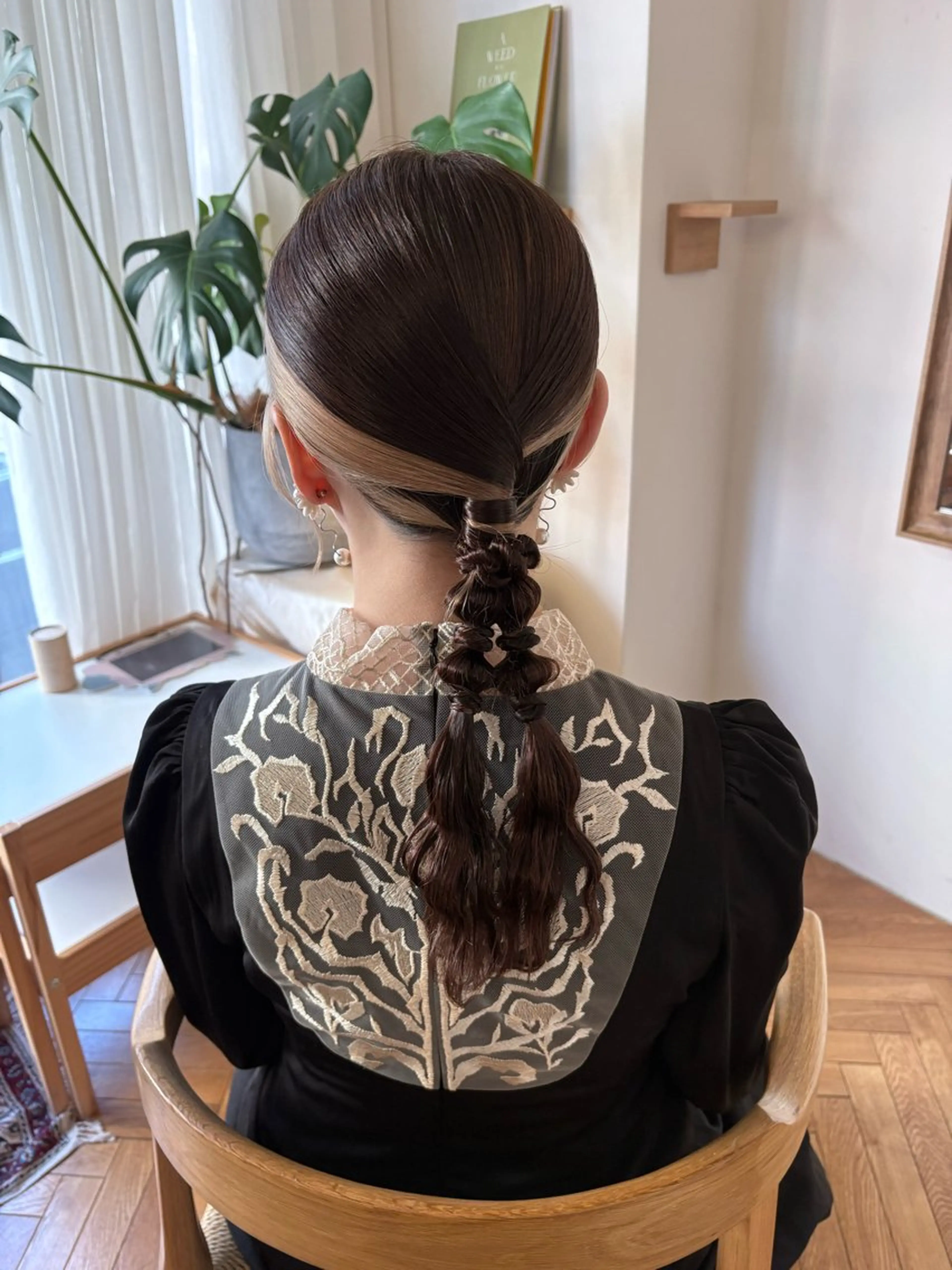 ロング ヘアアレンジ ヘアセット karin🌛ボブ/ 透明感たっぷりカラーのヘアスタイル