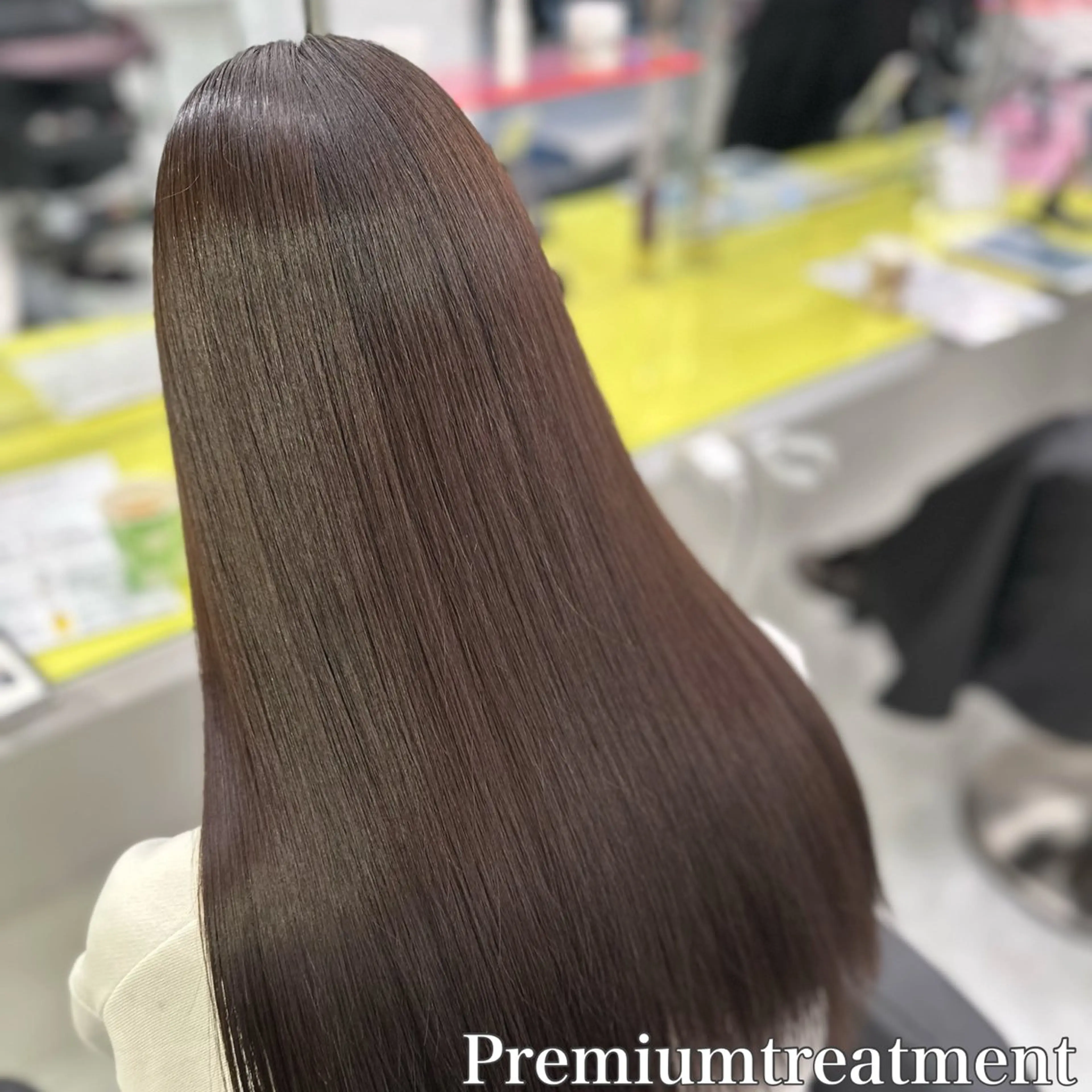 セミロング ヘアアレンジ 🫧モテる💗ダメー ジレスハイトーン🫧のヘアスタイル