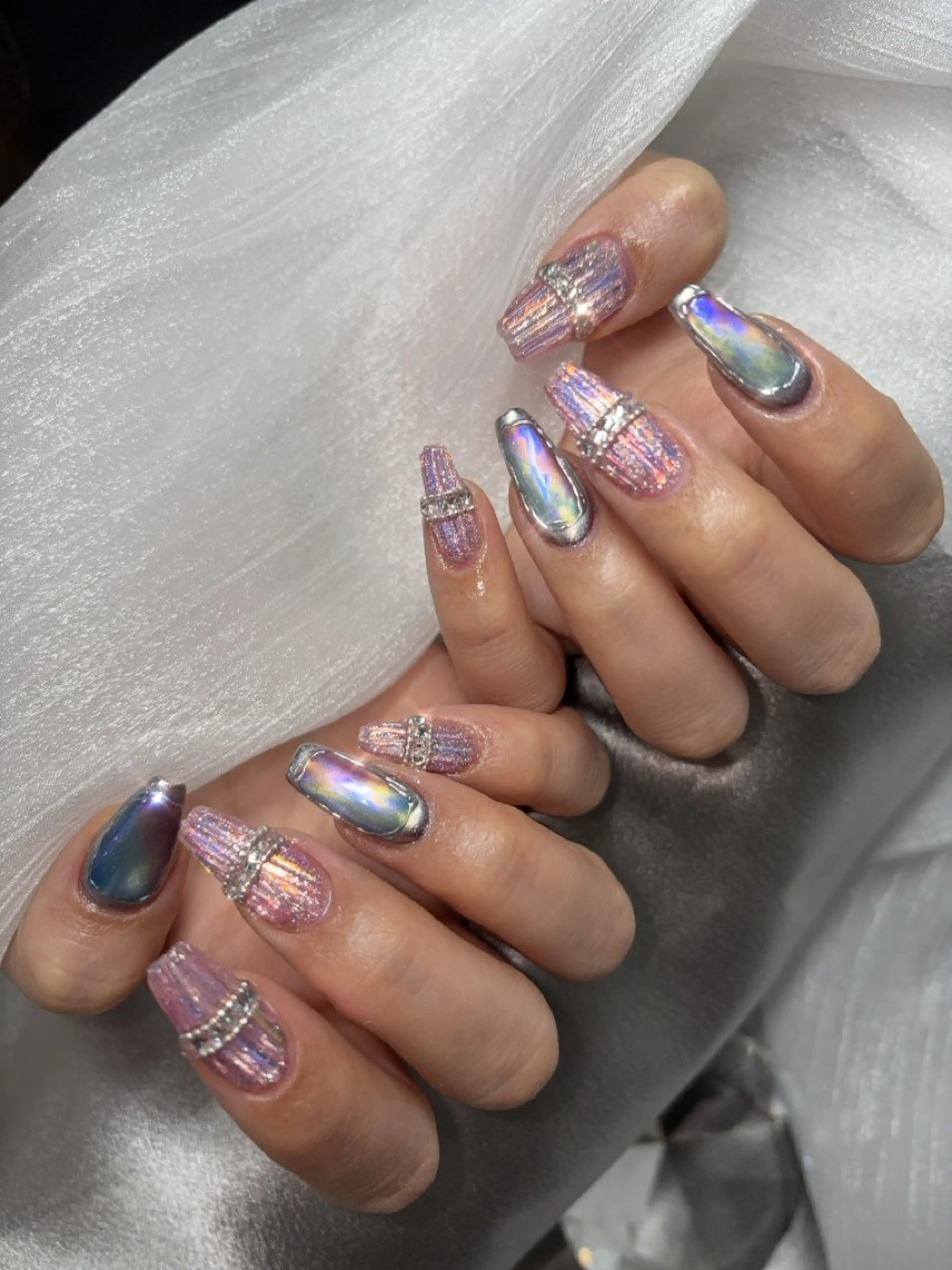 ネイル ハンドネイル Mermaid Nailのネイルデザイン