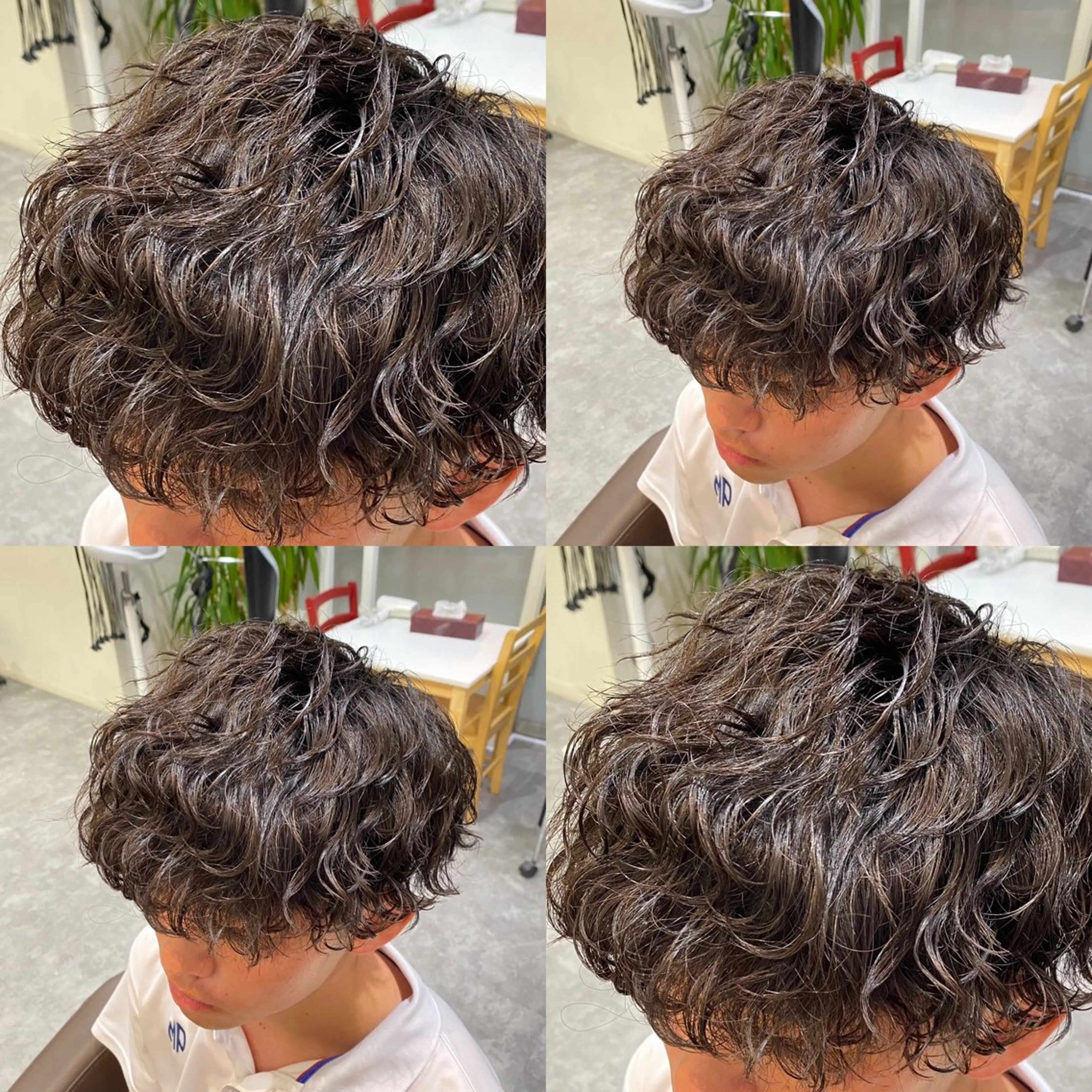 パーマ メンズ メンズ特化LIBER 石川玲央のヘアスタイル