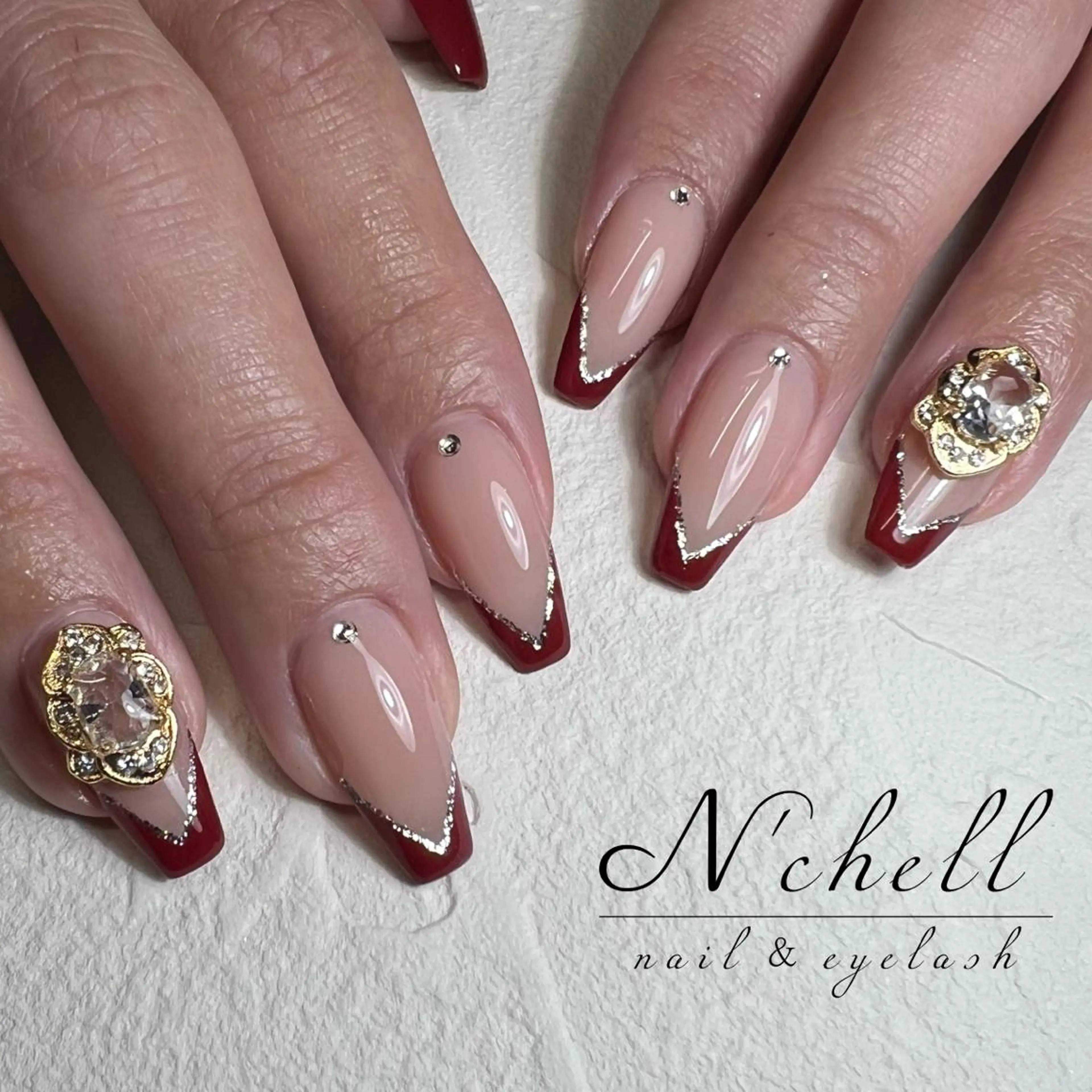 ネイル 持ち込み ハンドネイル Nailist Aoiのネイルデザイン