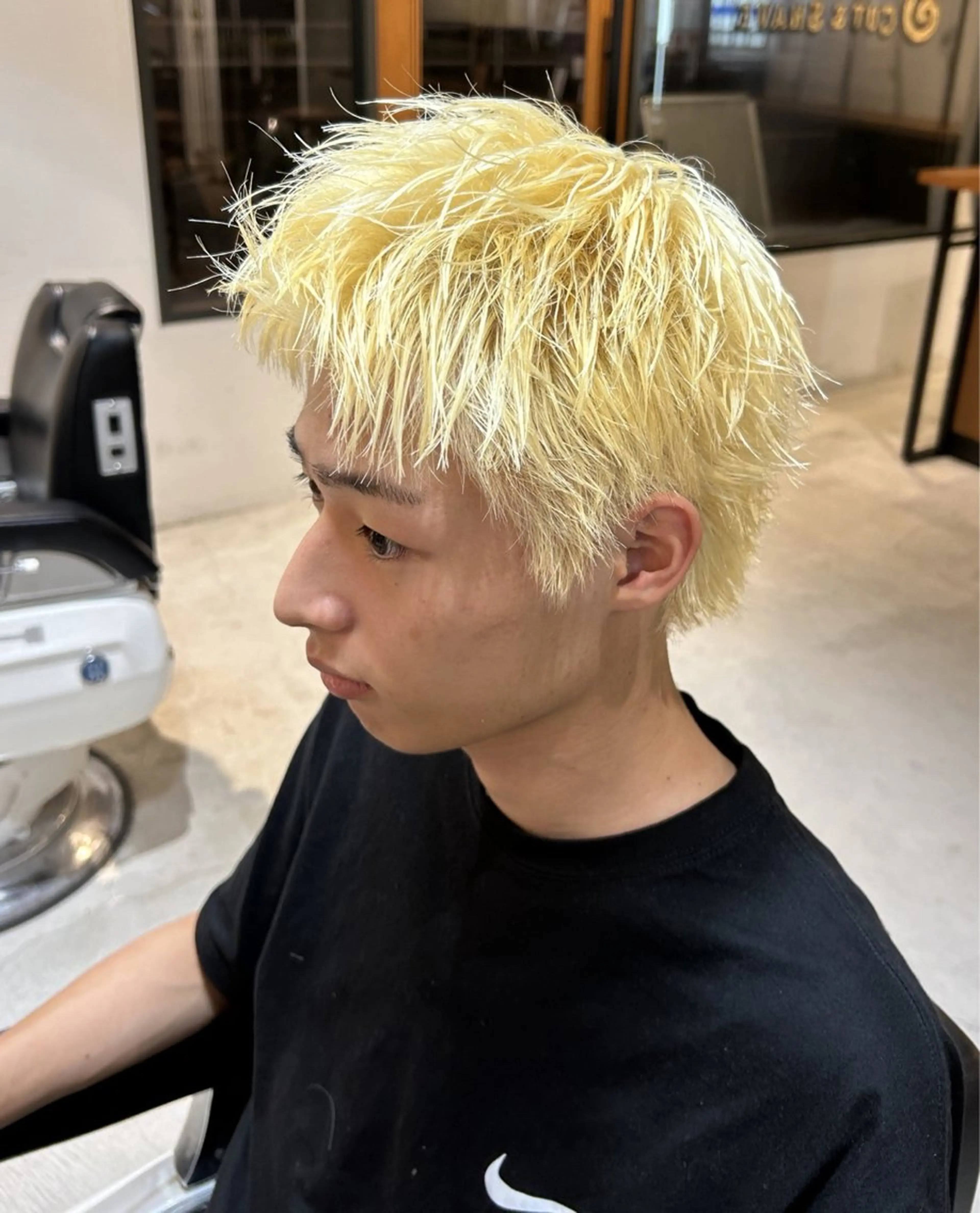 カラー ヘアカラー 細野 拓也のヘアスタイル