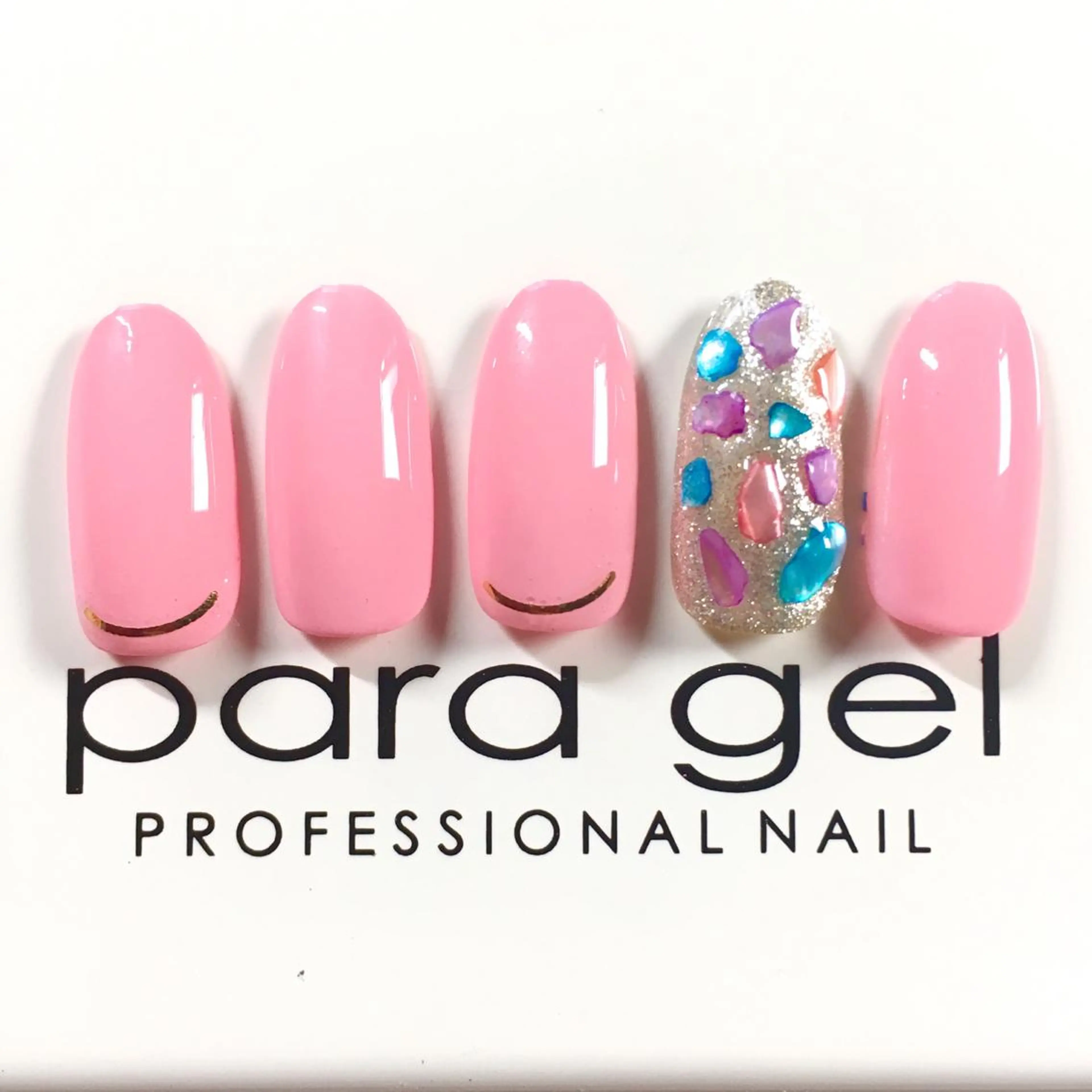 ネイル フットネイル ジェルネイル ミラーネイル パラジェル 春ネイル ハンドネイル clover nailのネイルデザイン