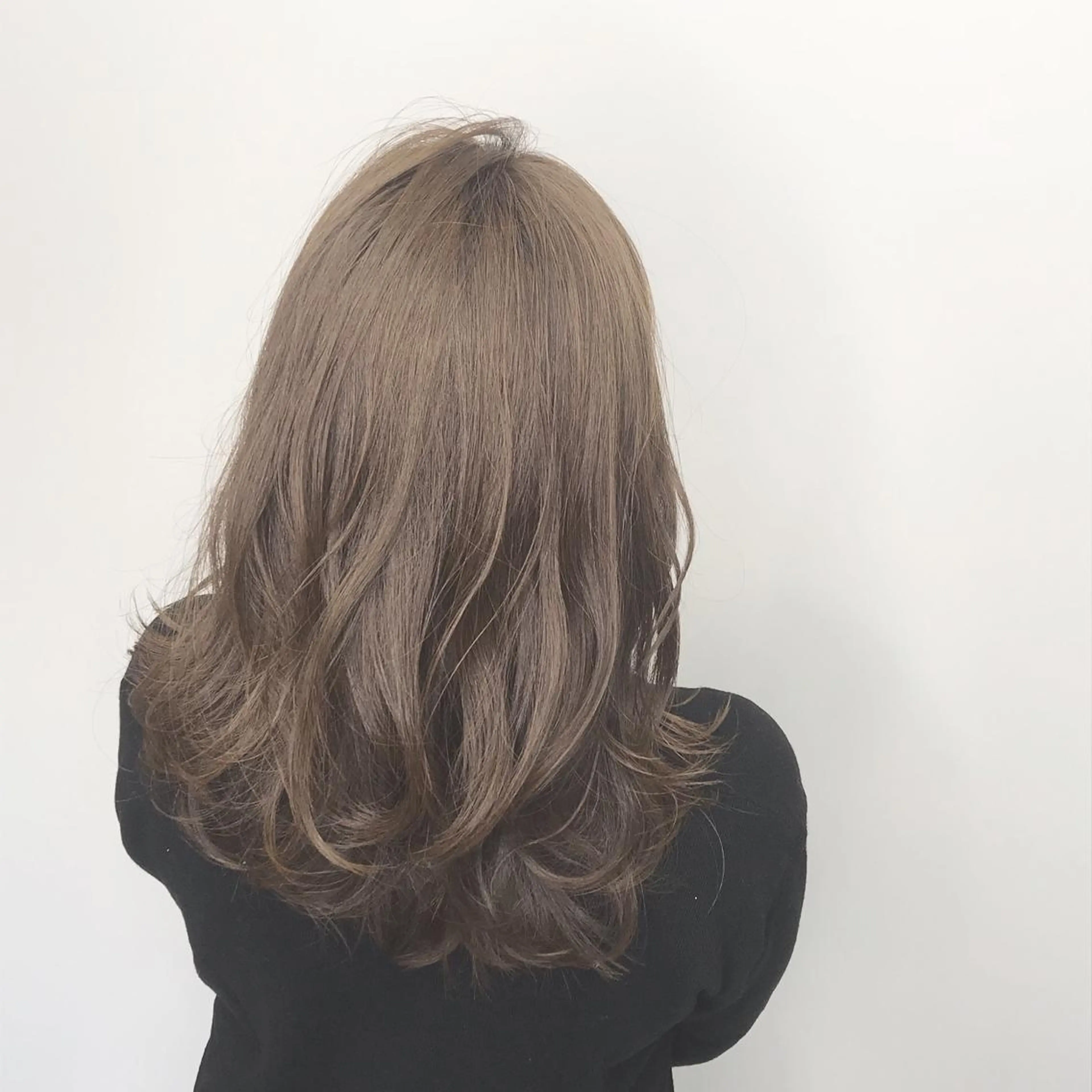 セミロング カラー イルミナカラー ブリーチカラー/ 岩破瑞希のヘアスタイル