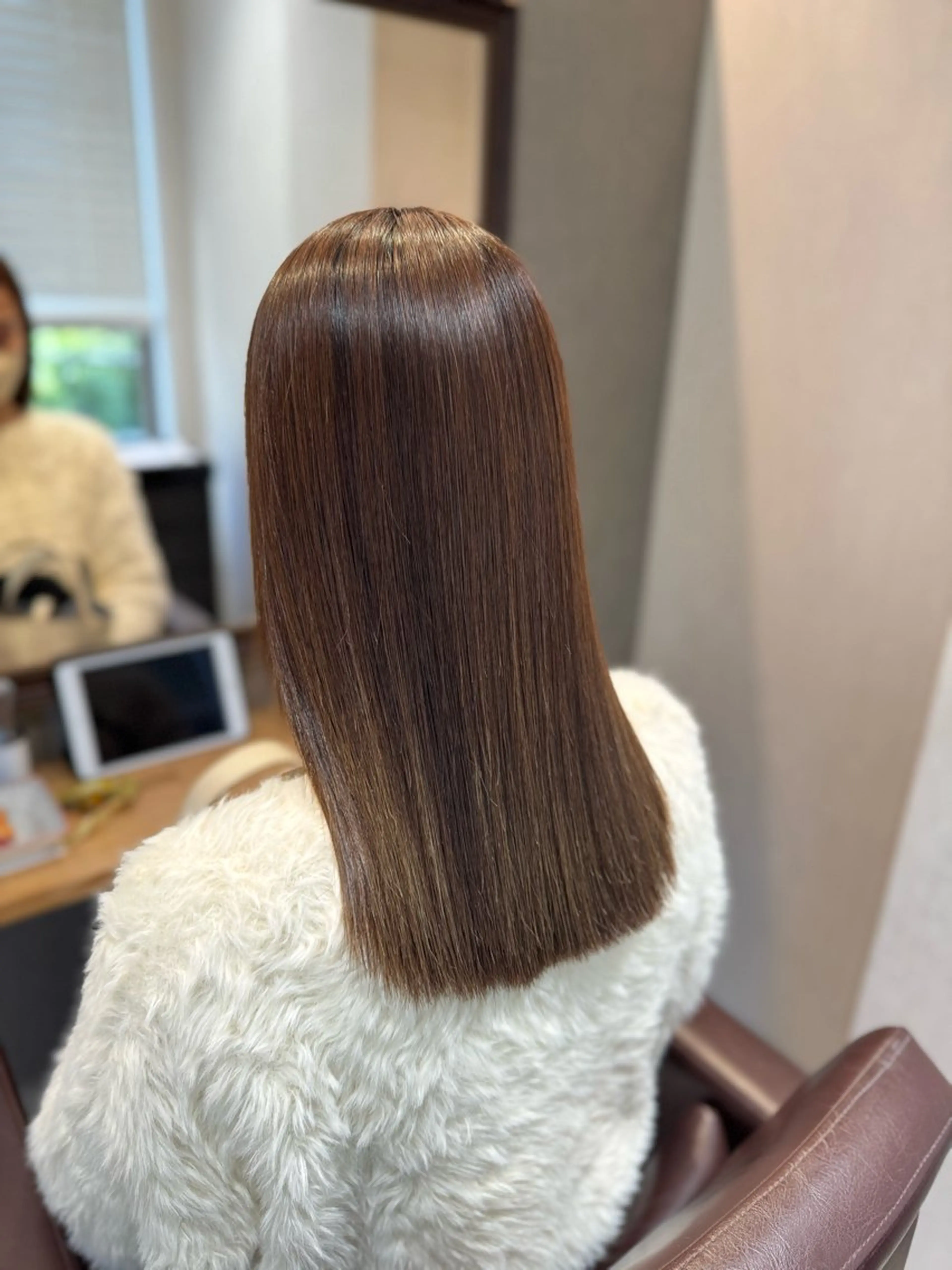 ロング 美髪矯正 selyaのヘアスタイル