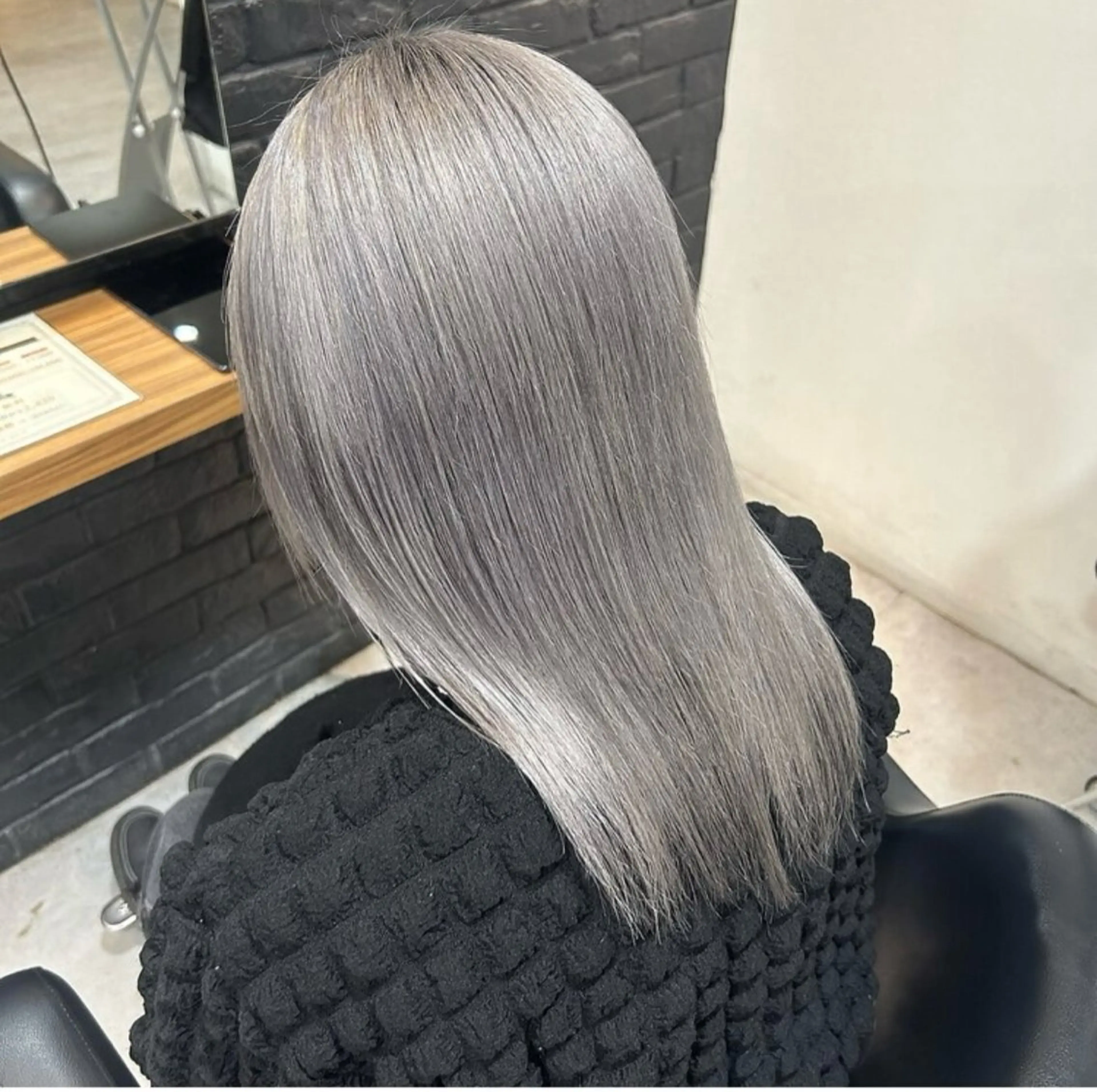 カラー シルバー ブリーチカラー 🦋RANA🦋のヘアスタイル