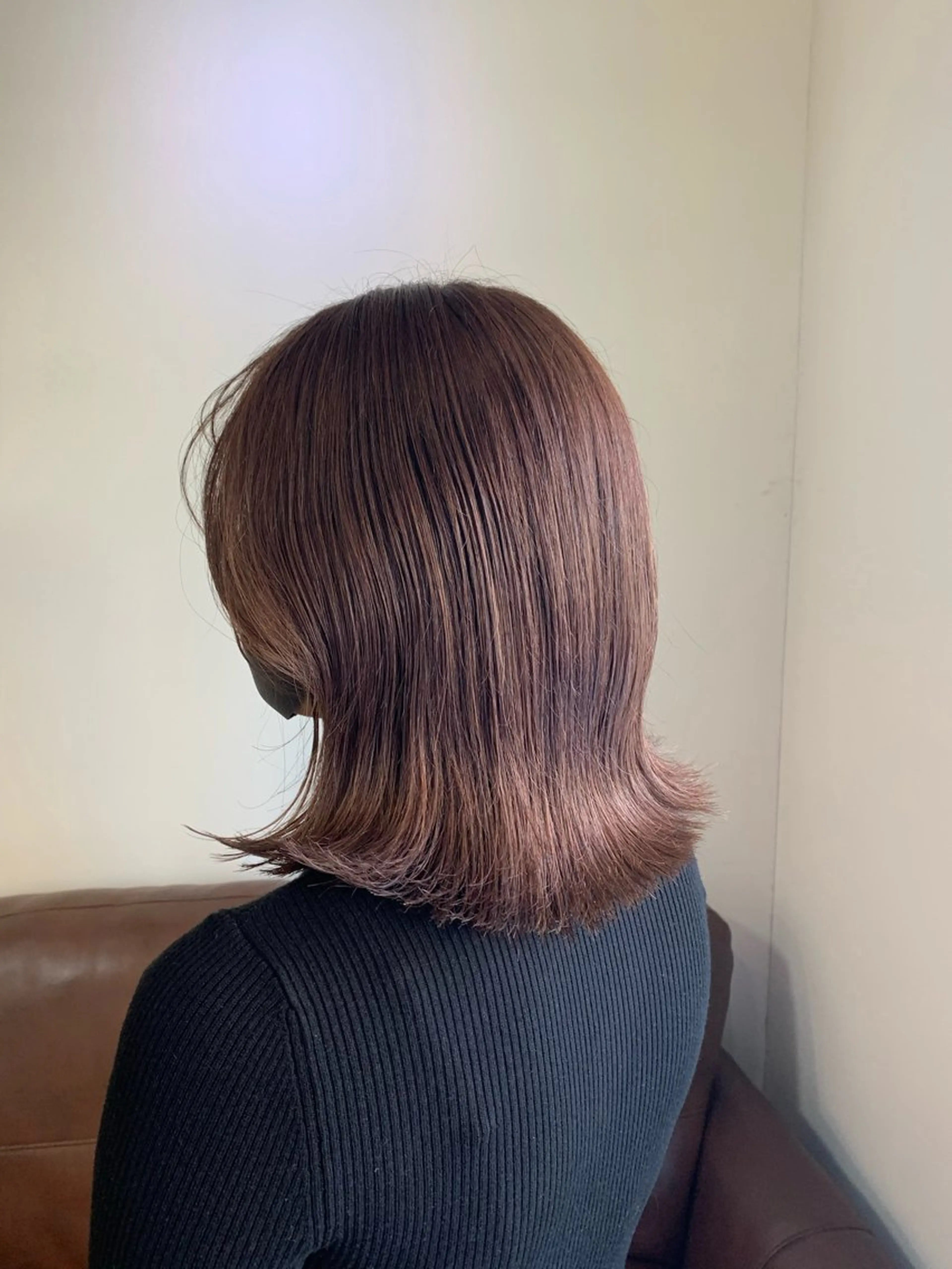 ショート カラー ブラウンカラー メンズパーマ✨️村越 雄斗のヘアスタイル