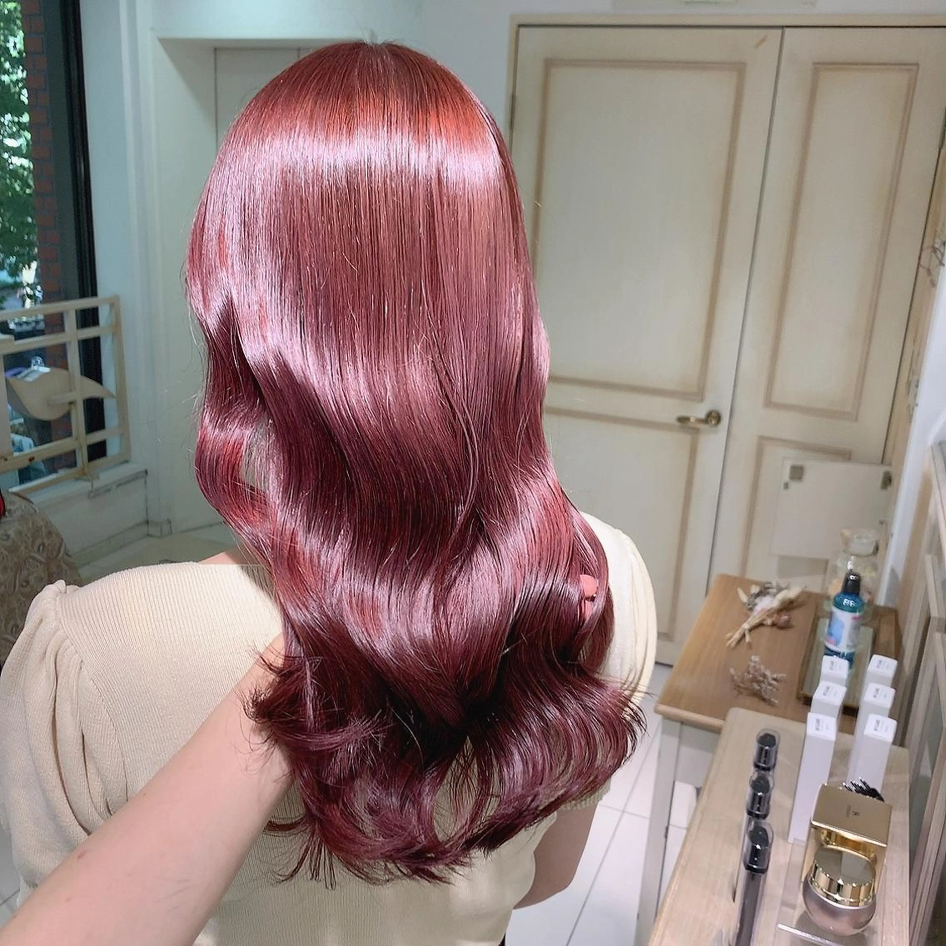 ロング ハイトーン職人 ♡中島凱人のヘアスタイル
