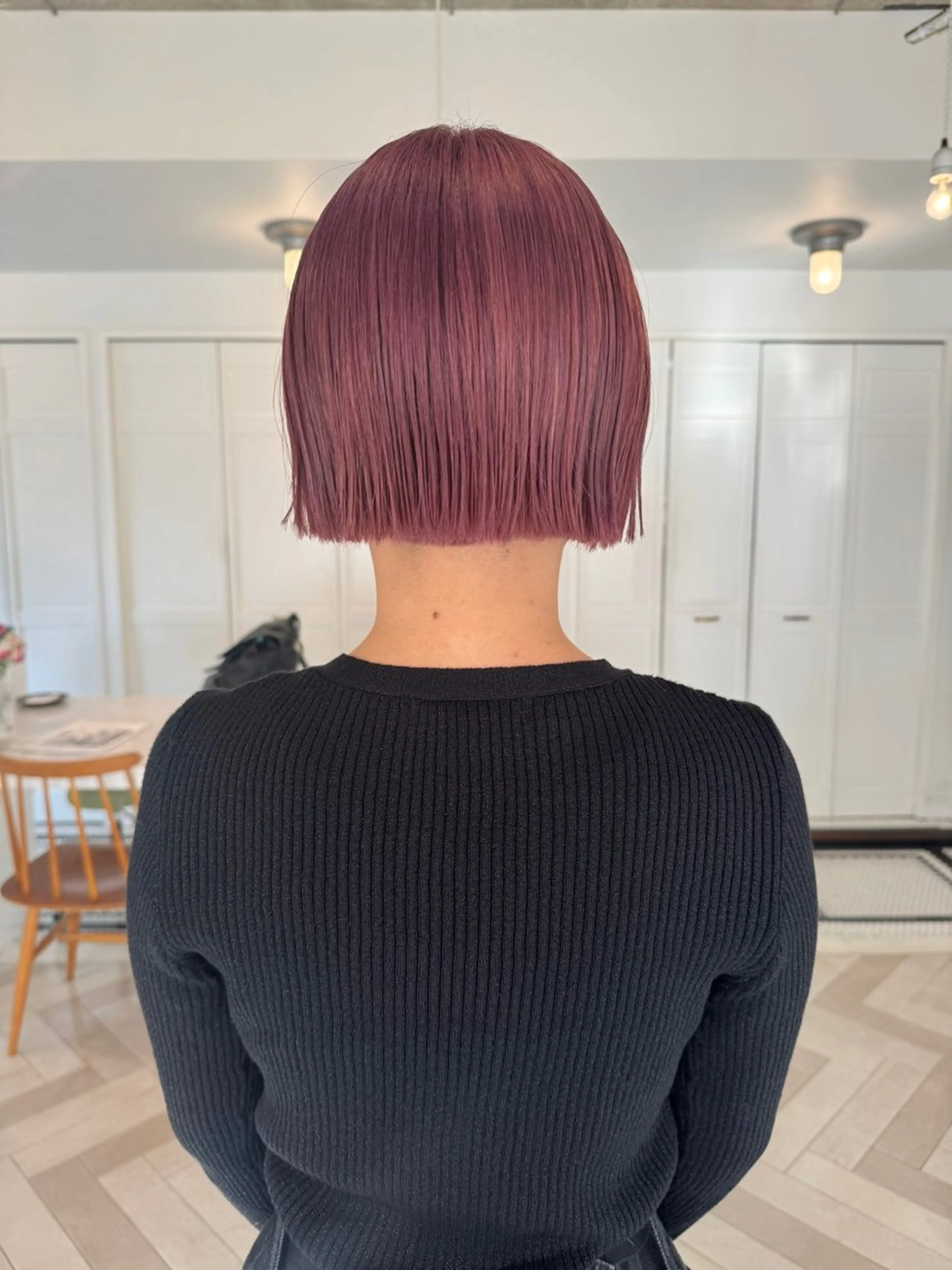 カラー カット ヘアカラー ブリーチカラー🎀 韓国風/寺門美優のヘアスタイル