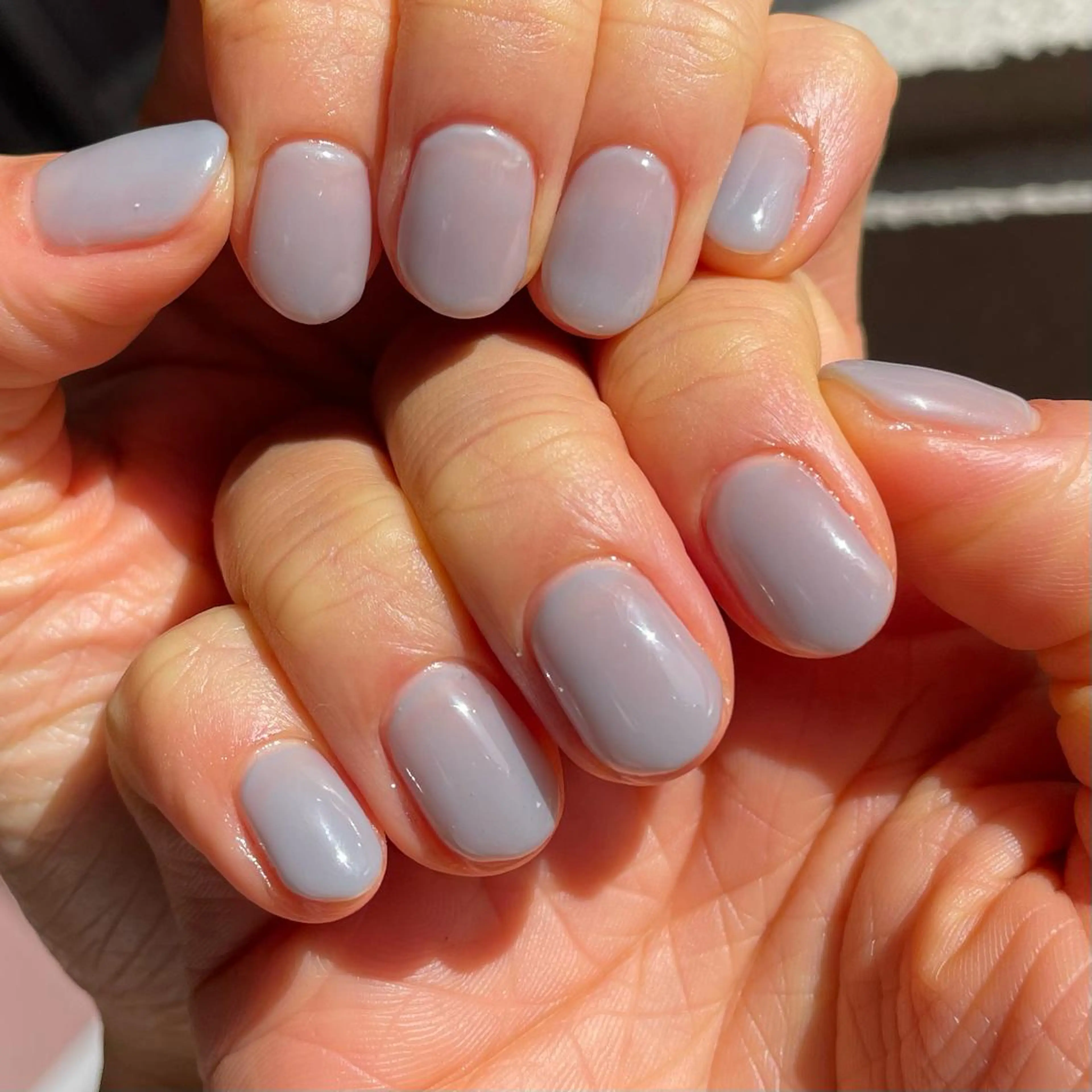 ネイル ワンカラーネイル 奥園 良恵のネイルデザイン