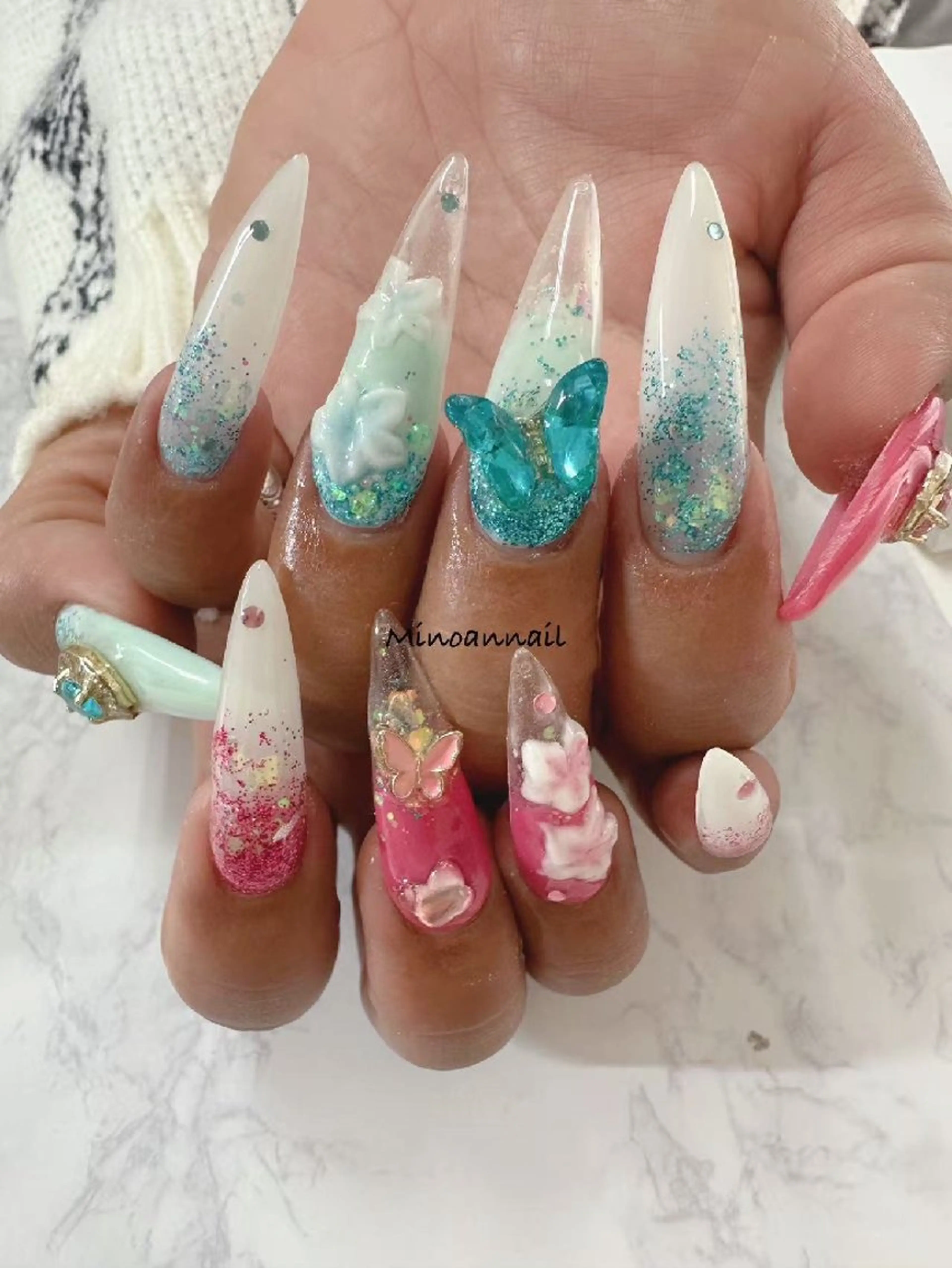ネイル ❤minoannai メトロポリタン前店のネイルデザイン