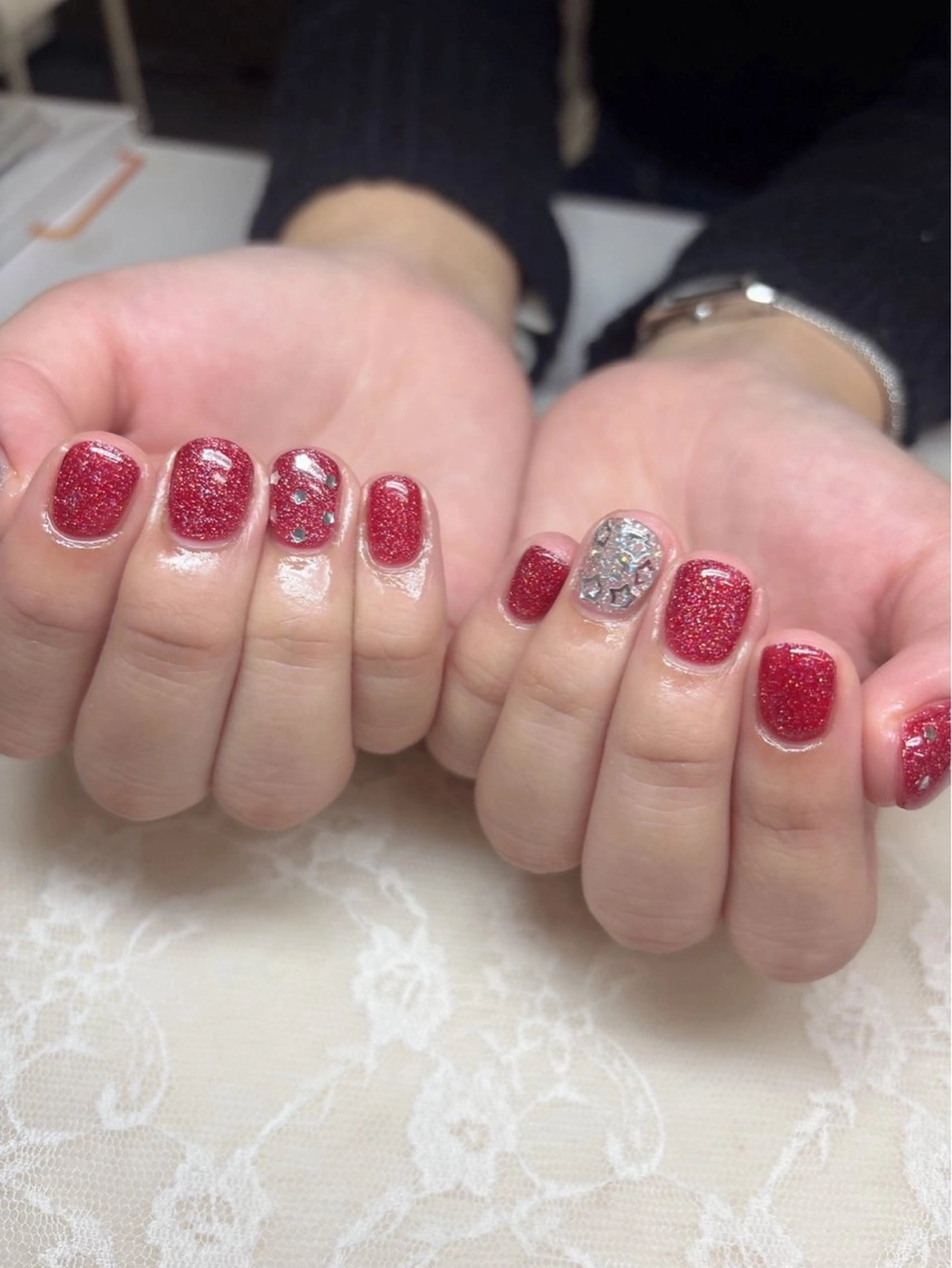 ネイル ショートネイル ハンドネイル 心斎橋Salon Epokkuのネイルデザイン