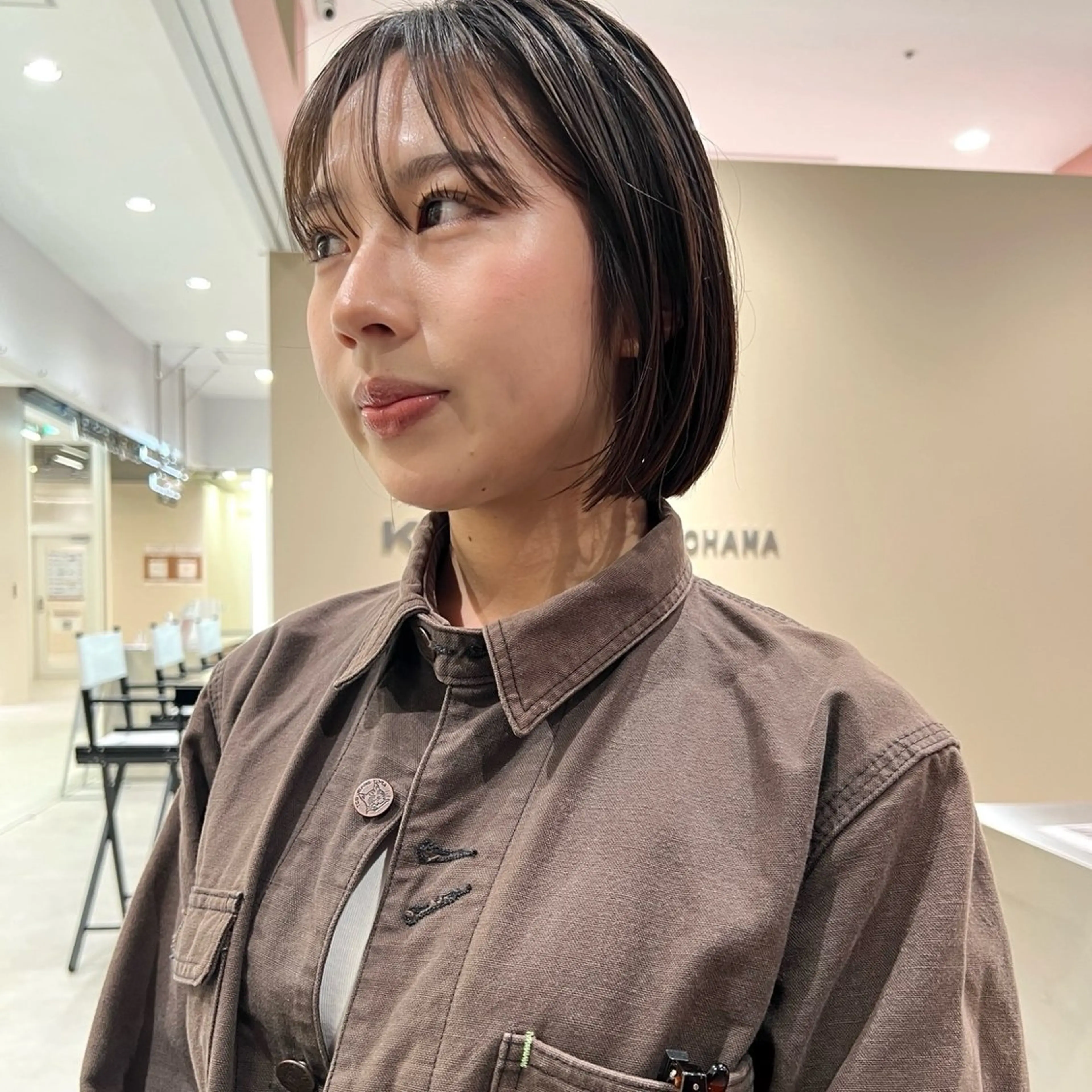 ショート カット りな/ボブ /ダブルカラーのヘアスタイル