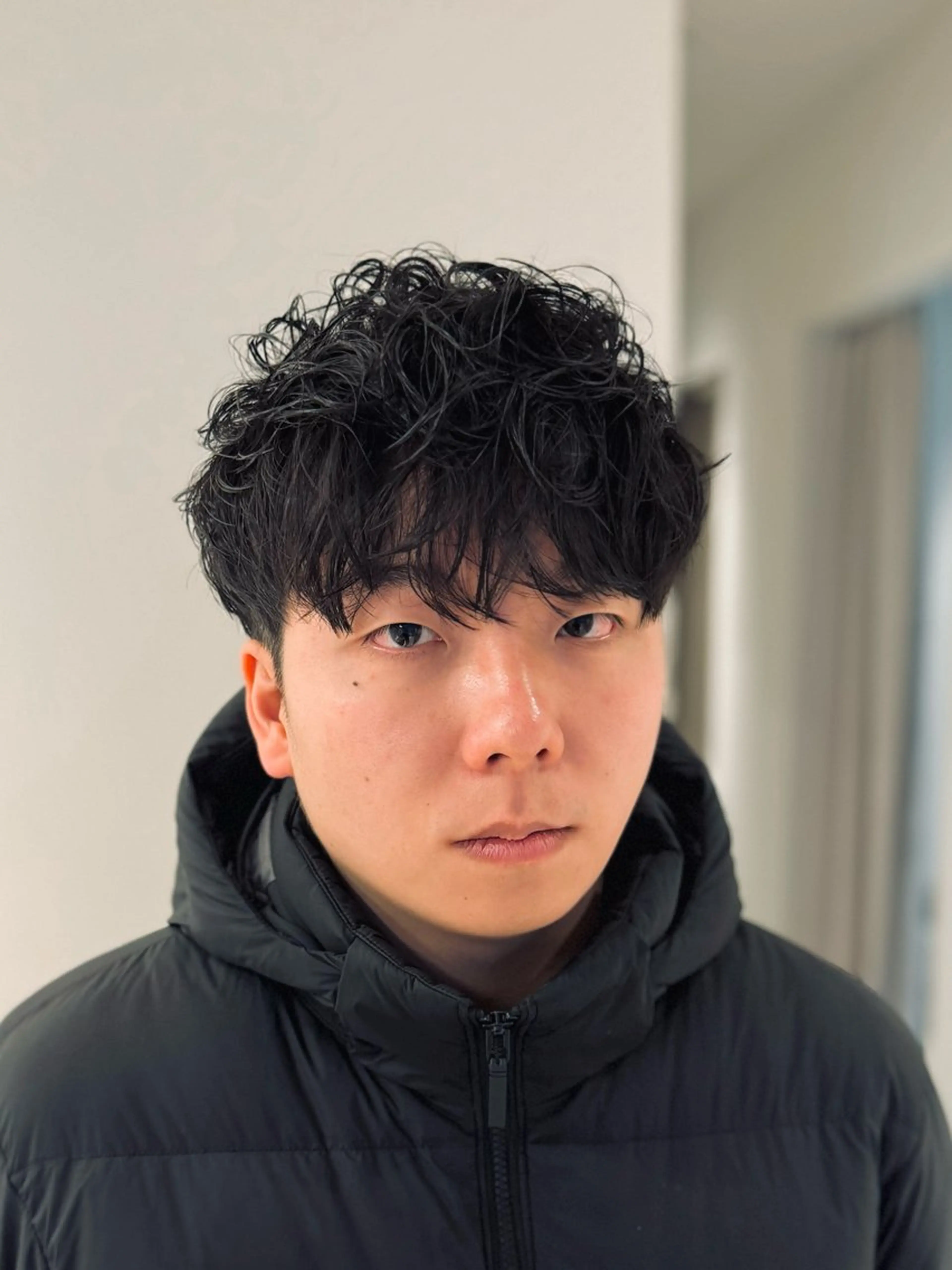 ショート パーマ メンズ メンズ特化 丸山 航輝のヘアスタイル