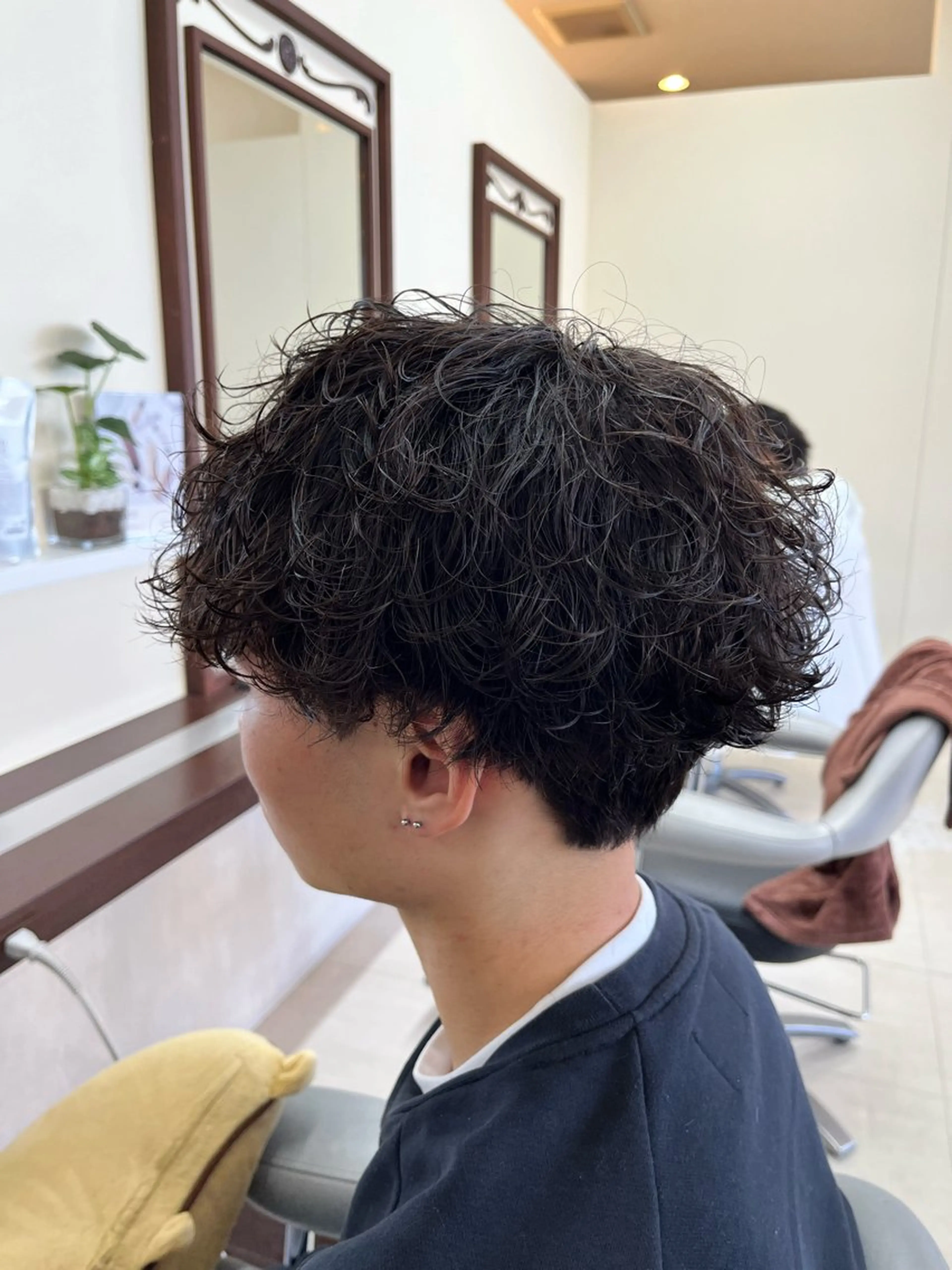 ショート パーマ メンズ メンズパーマ 🧊メンズ特化🧊 高木航希のヘアスタイル