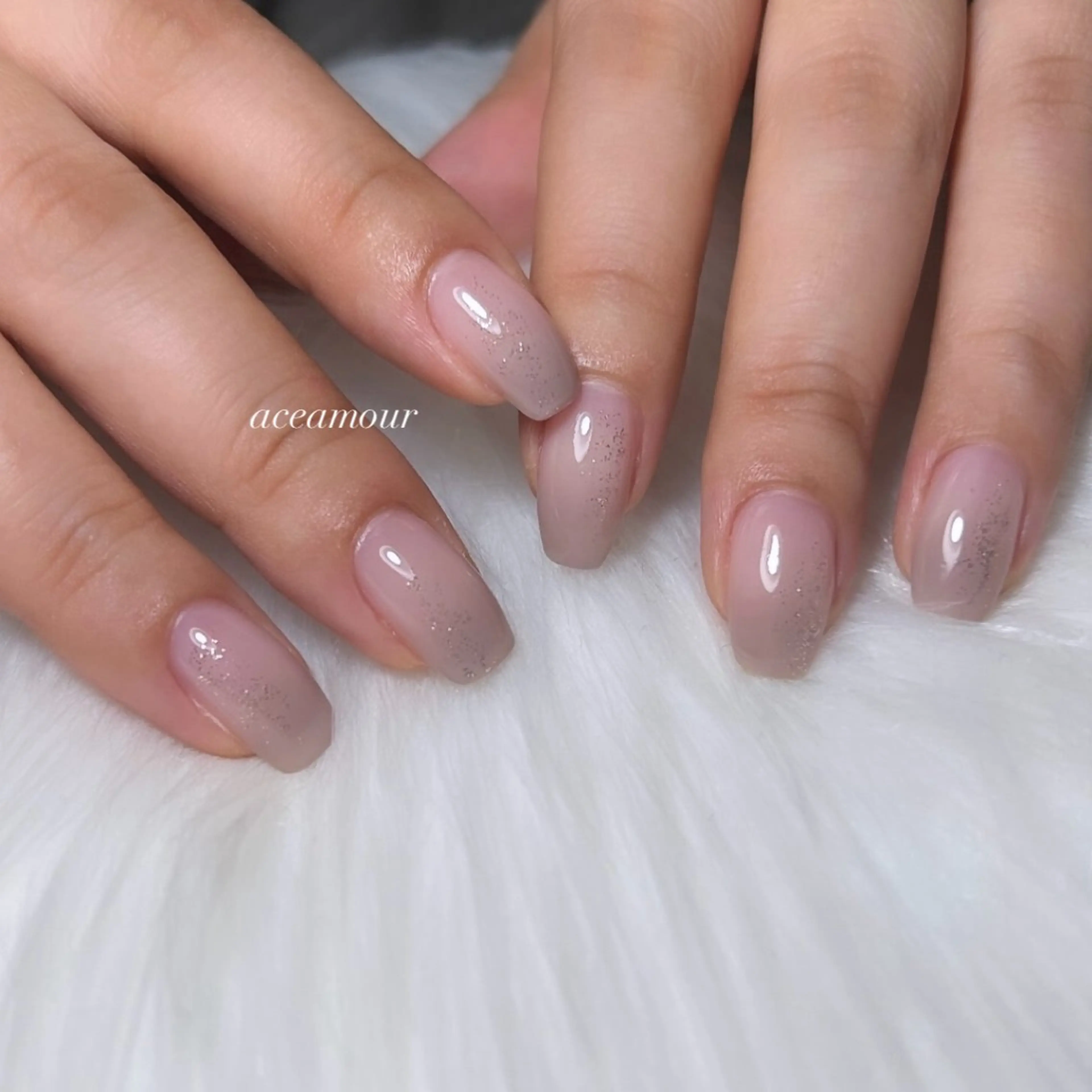 ネイル ラメ(グリッター) ネイル/耳つぼ /新ホワイトニングのネイルデザイン