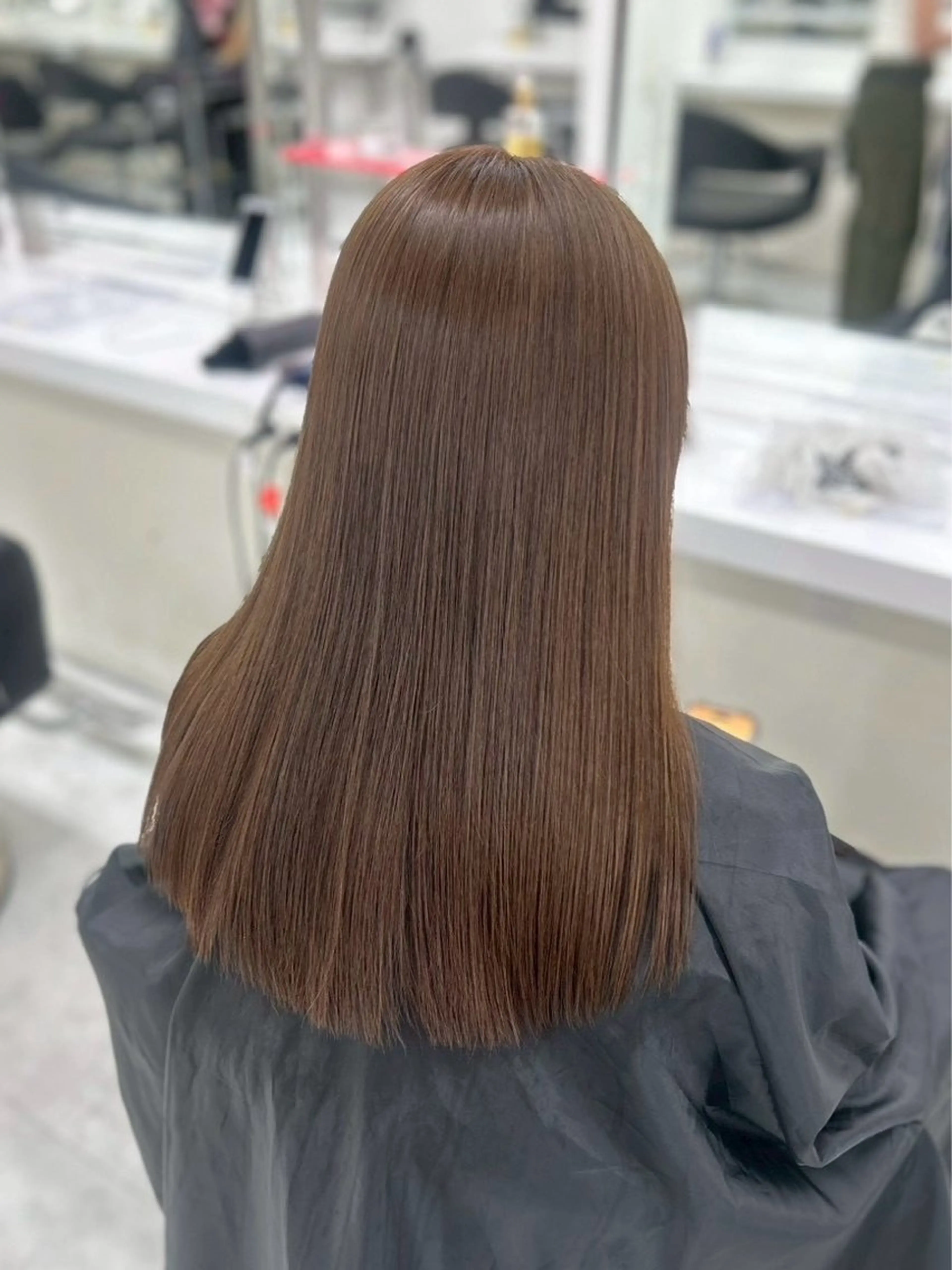 ロング カラー ヘアカラー 🧁透明感×モテ💞 WカラーNanamiのヘアスタイル