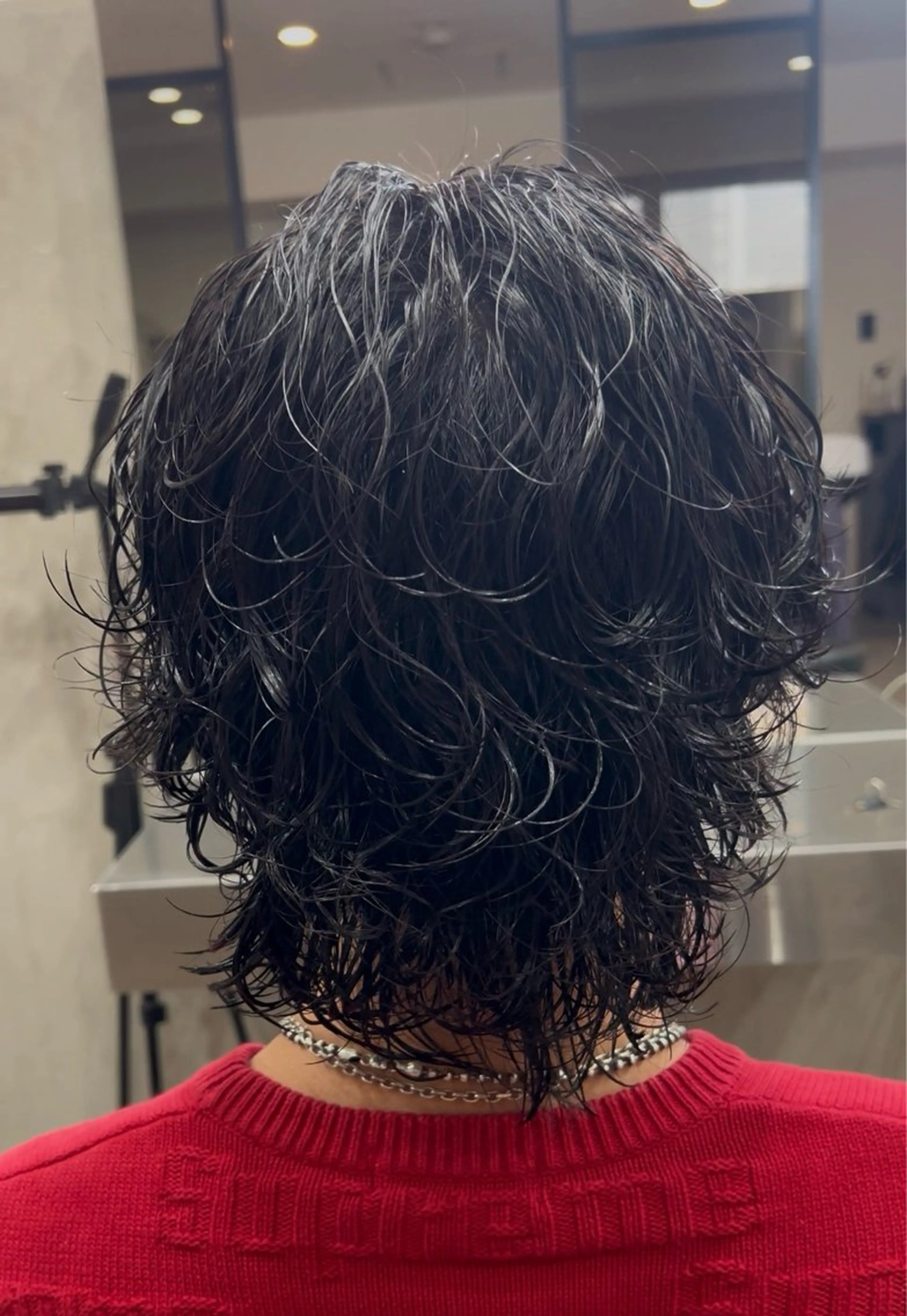 パーマ メンズ カット パーマ QOL円山 SHOTAのヘアスタイル