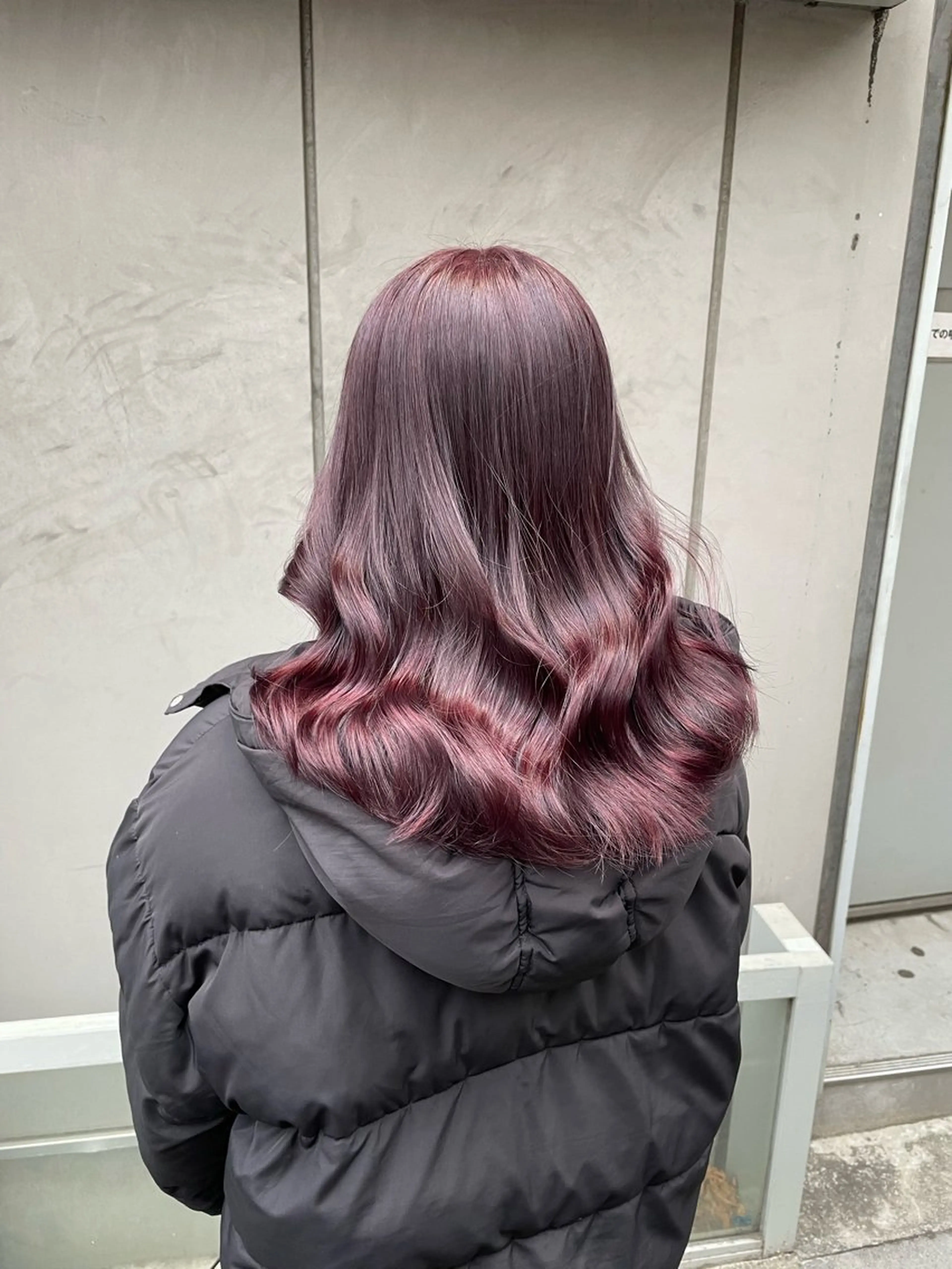 セミロング カラー 大人っぽ♡上品な暖色 ♡ブリーチなし♡のヘアスタイル