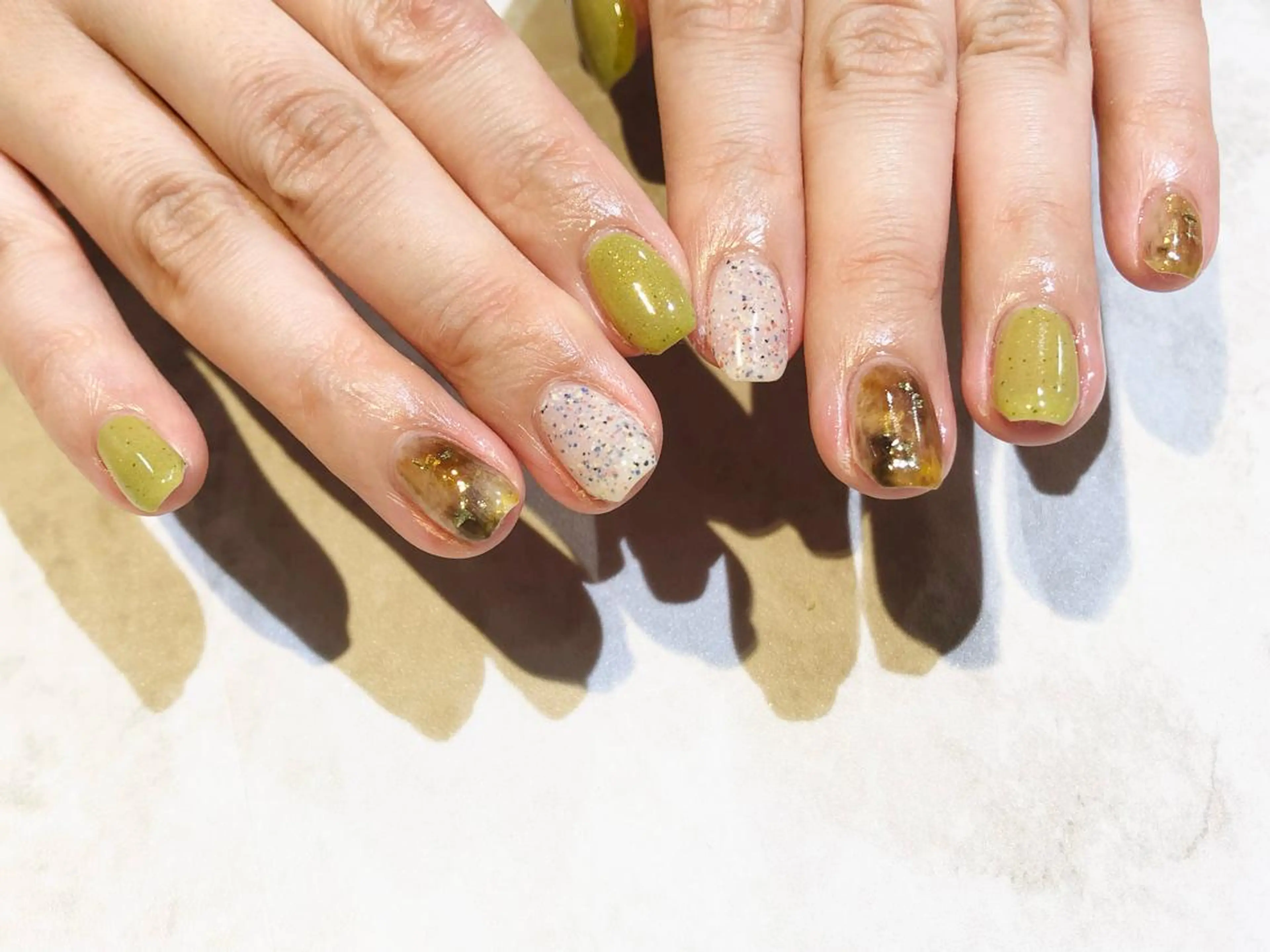 ネイル 舞田 苑香のネイルデザイン