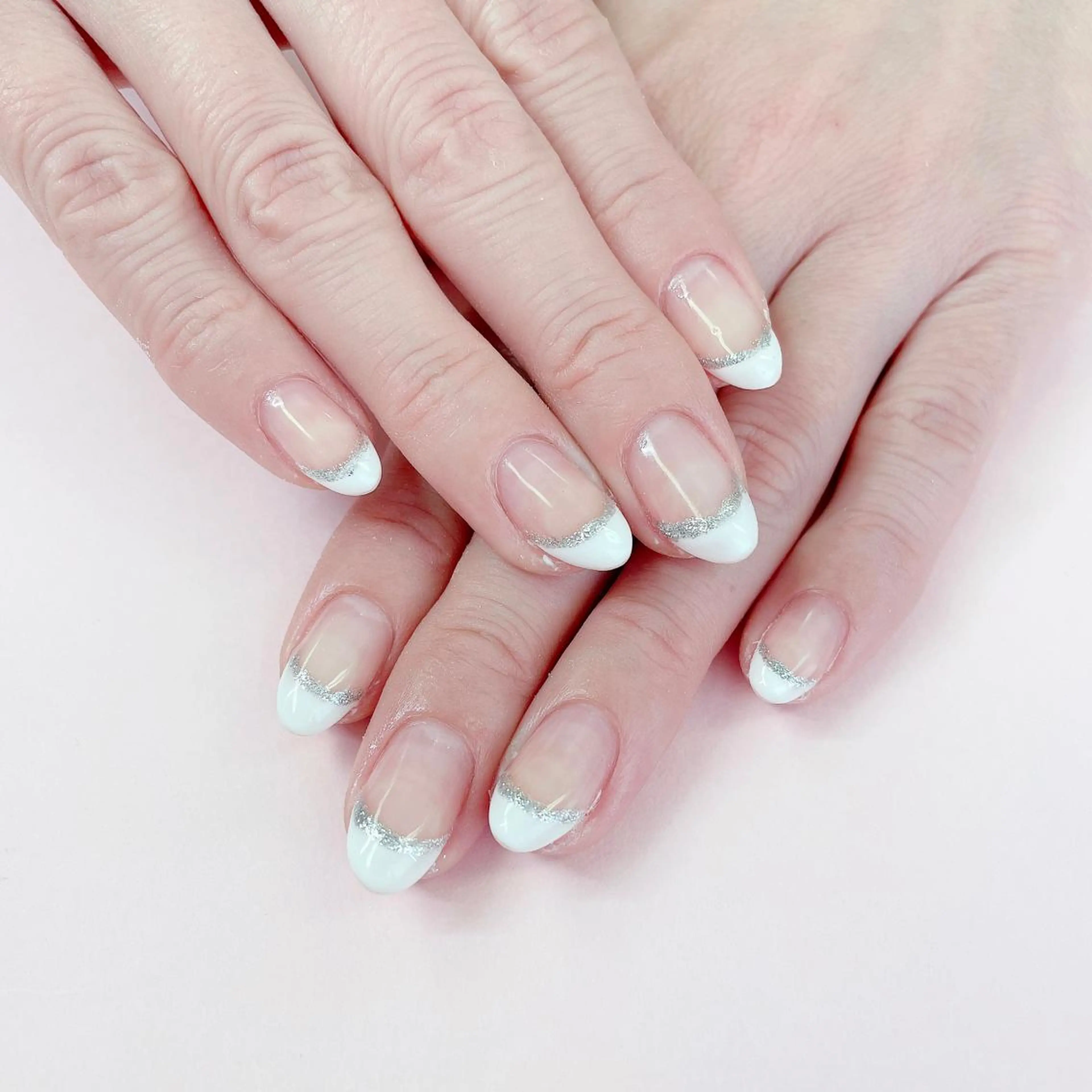 ネイル フレンチネイル ハンドネイル 大阪福島韓国束感まつ げ Sayaka🤍のマツエク・マツパデザイン