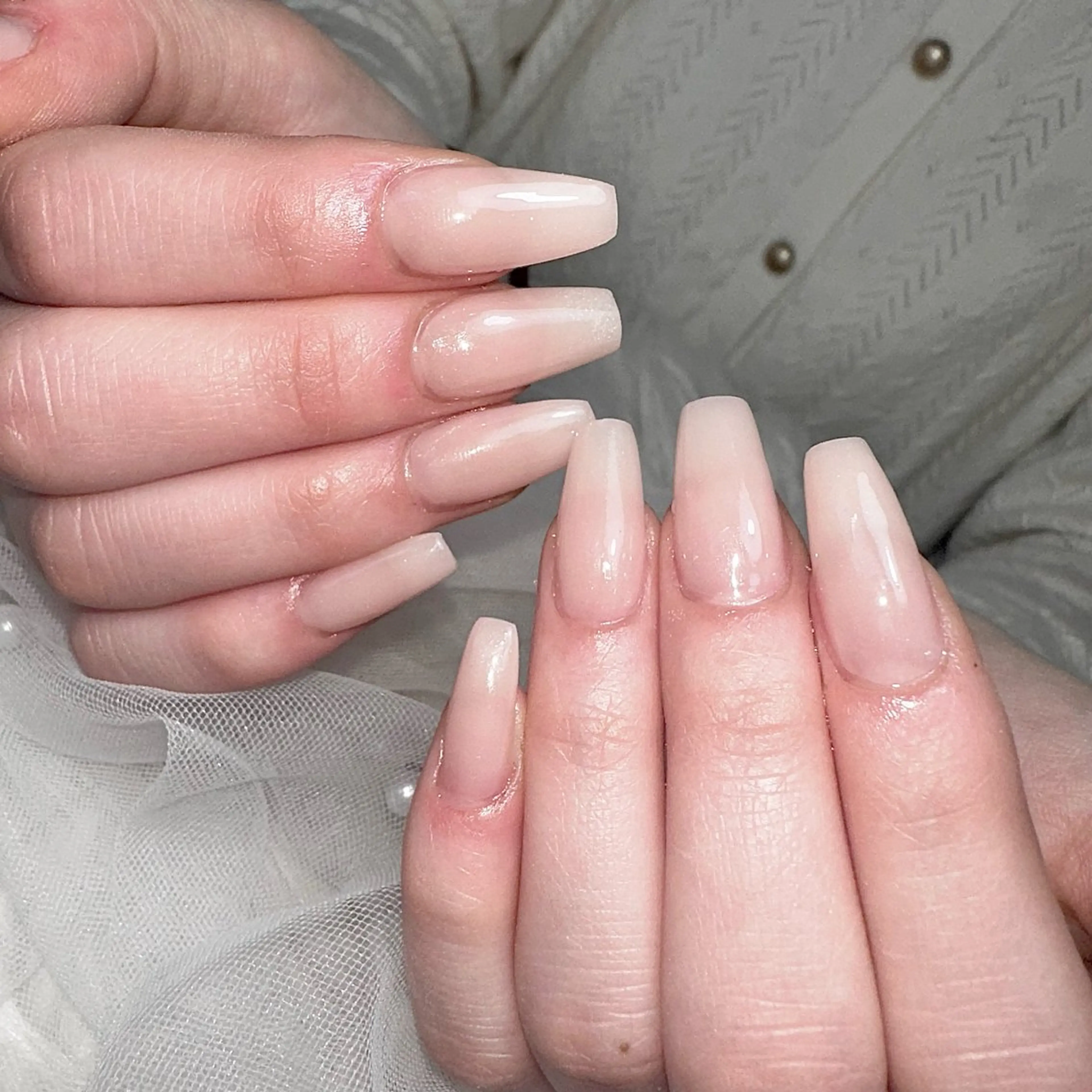 ネイル ワンカラーネイル スカルプネイル ハンドネイル Feel♡ JYURIAのネイルデザイン