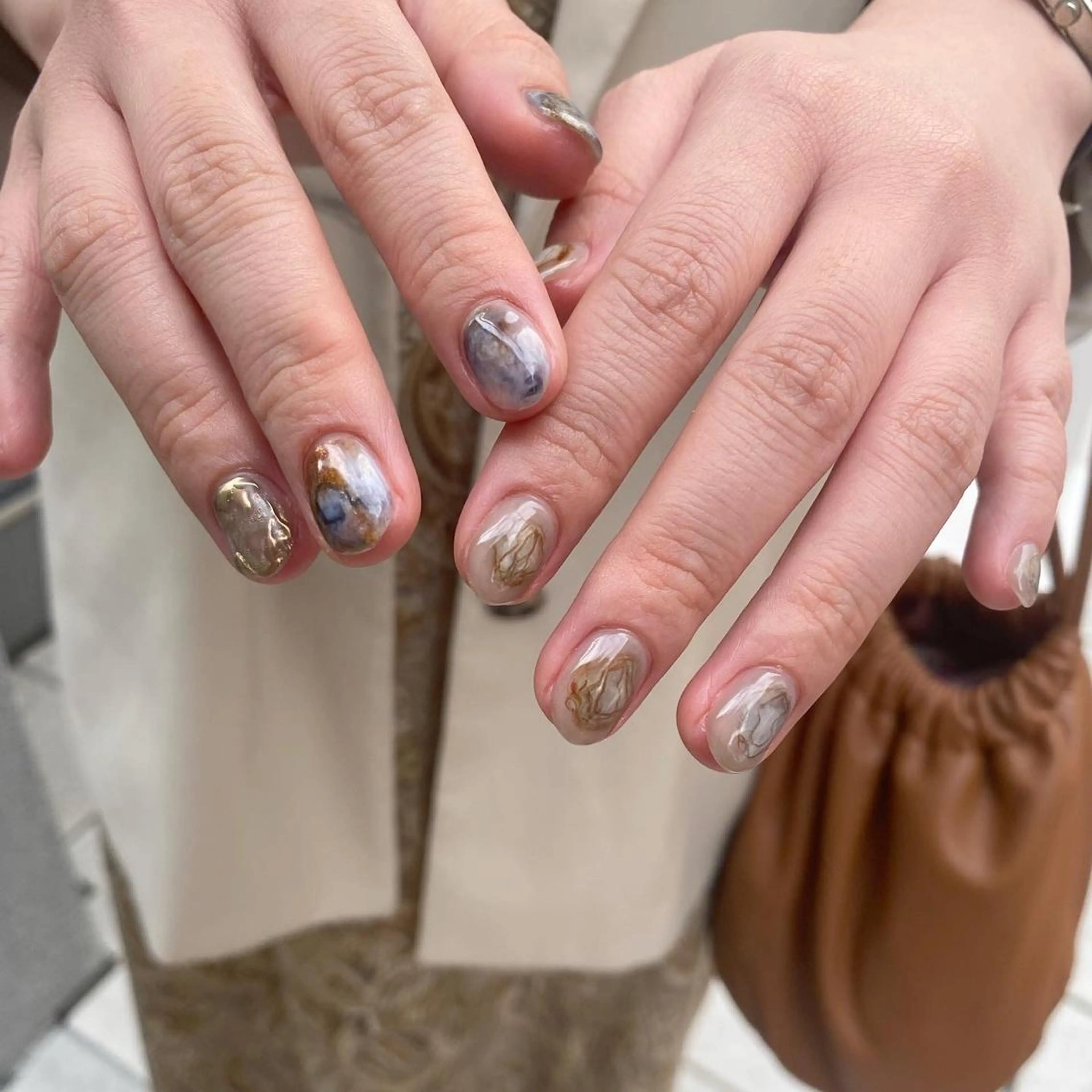 ネイル 持ち込み ハンドネイル 栗林 実莉のネイルデザイン